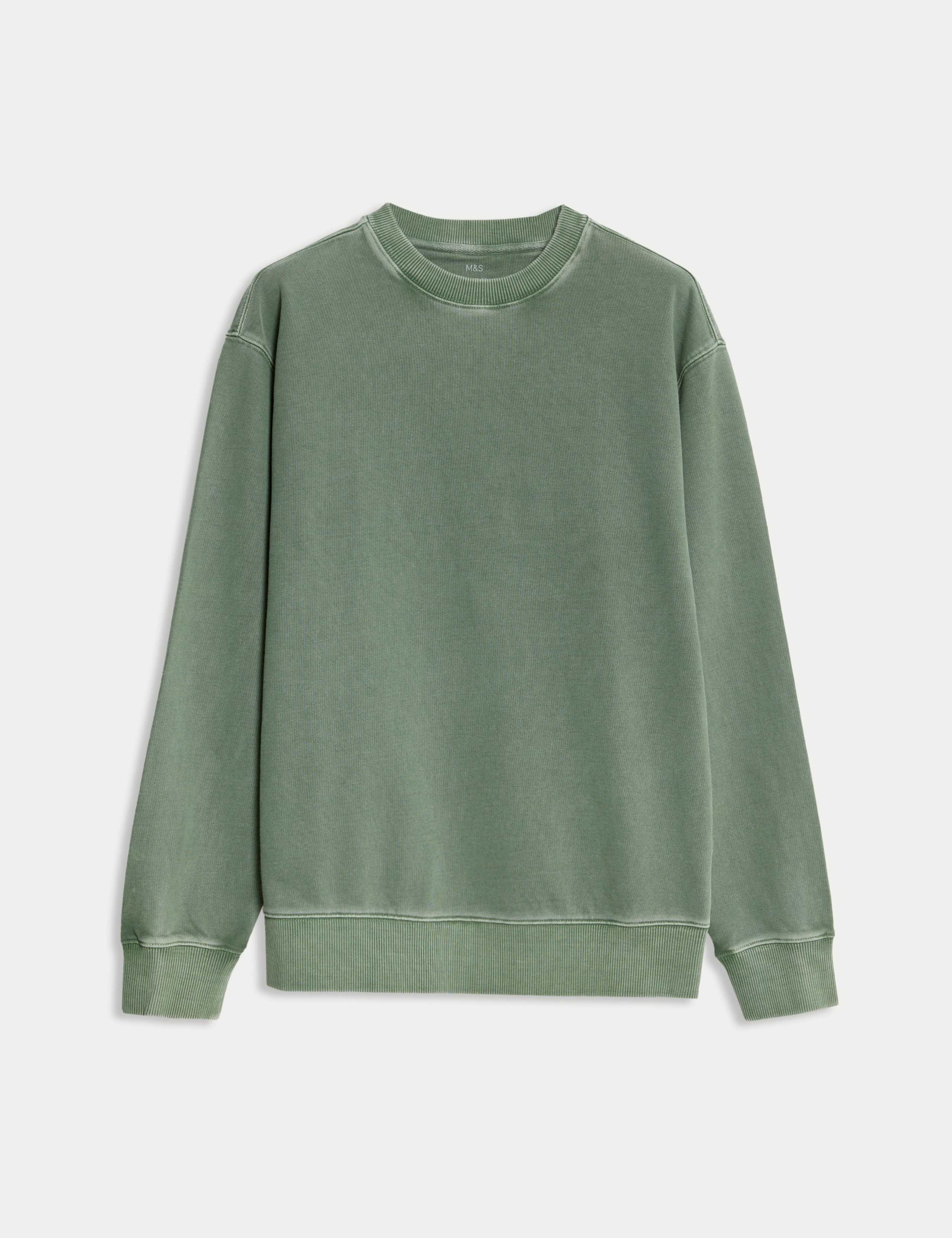 Pure Cotton Garment Dye Sweatshirt 2 of 6