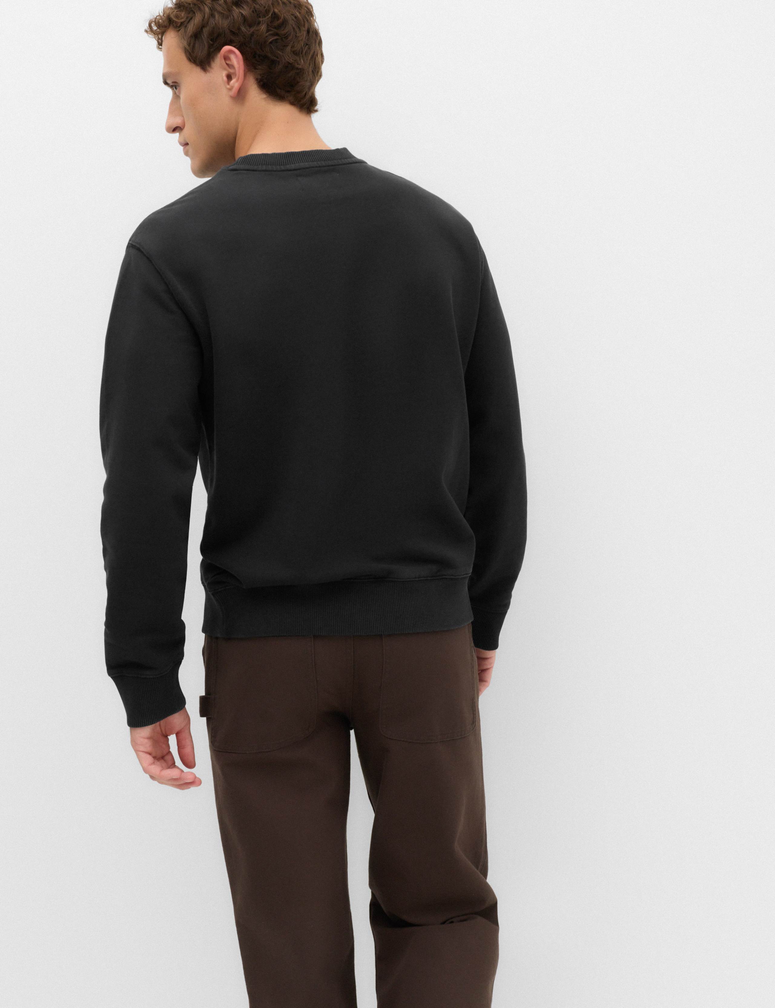 Pure Cotton Garment Dye Sweatshirt 5 of 6