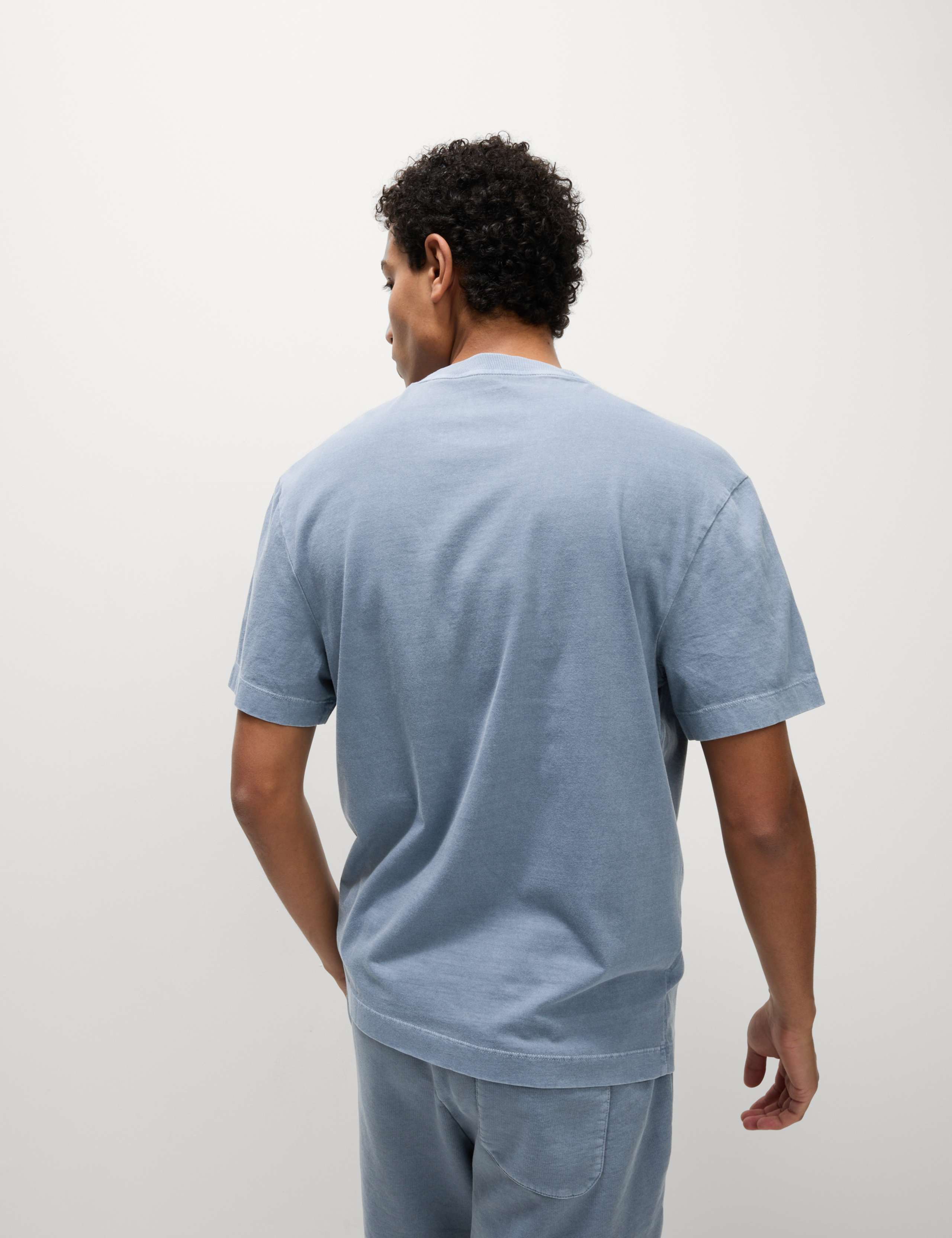 Pure Cotton Garment Dyed T-Shirt 5 of 5