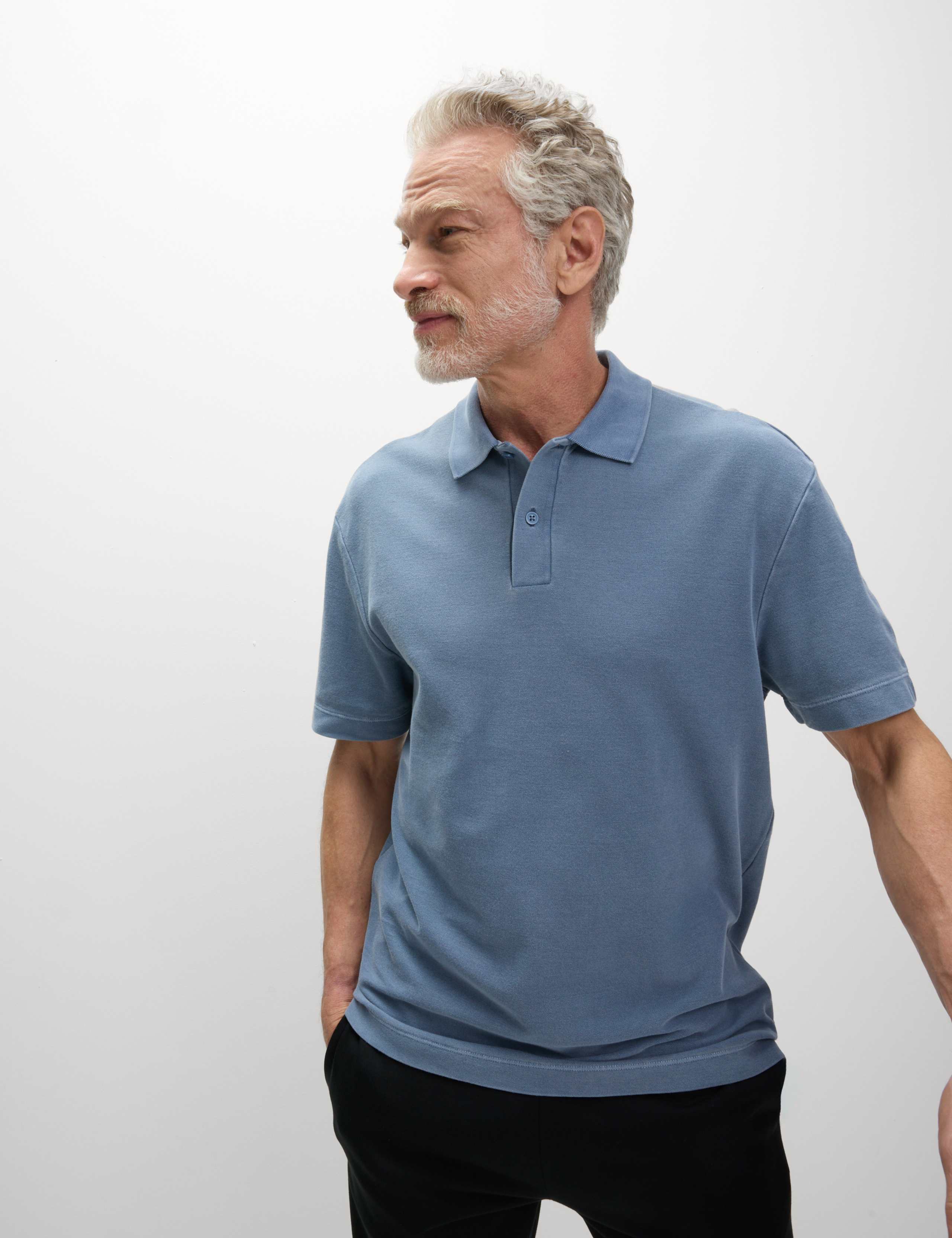 Relaxed Fit Pure Cotton Garment Dyed Polo Shirt 6 of 6