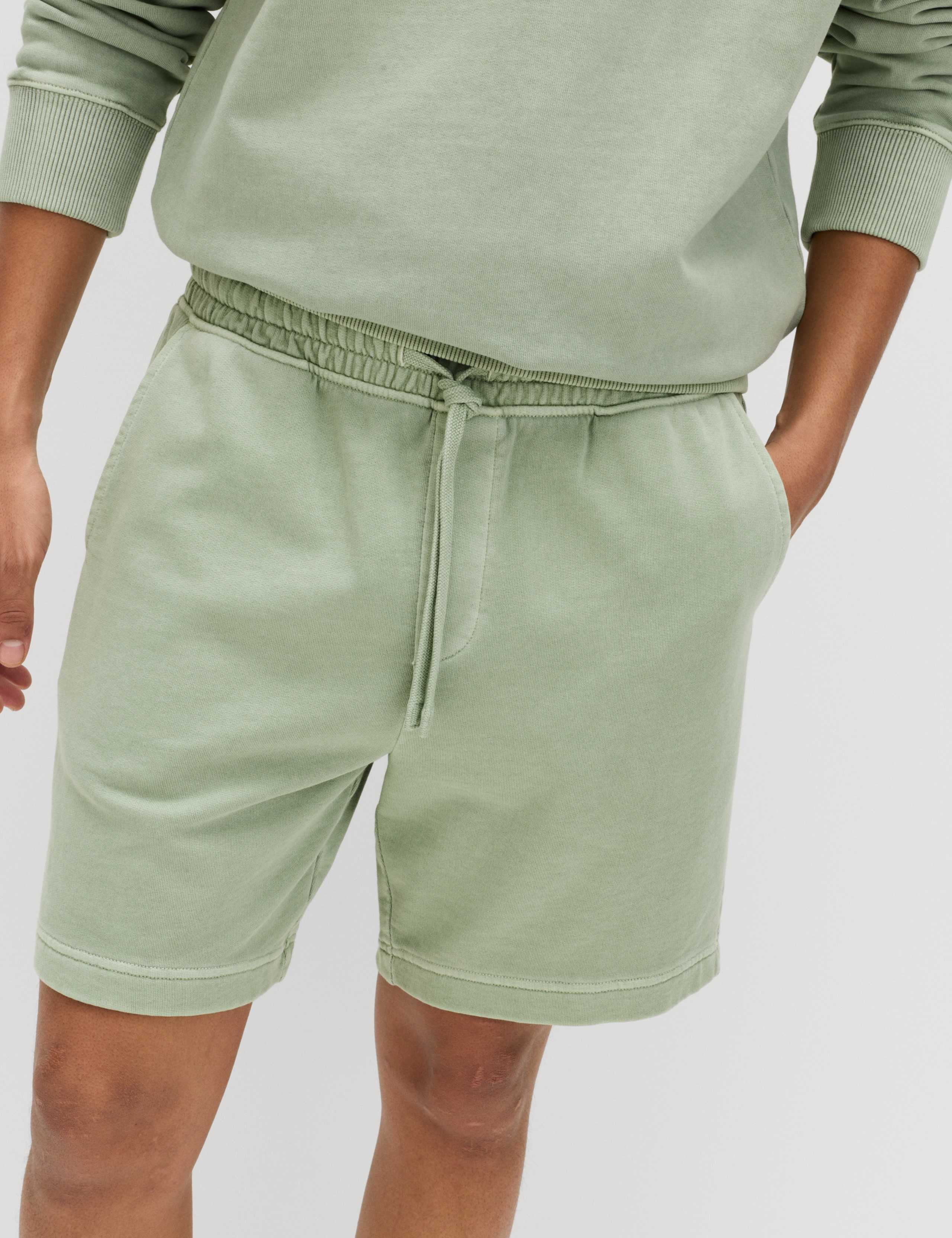 Relaxed Fit Pure Cotton Garment Dye Short 3 of 5