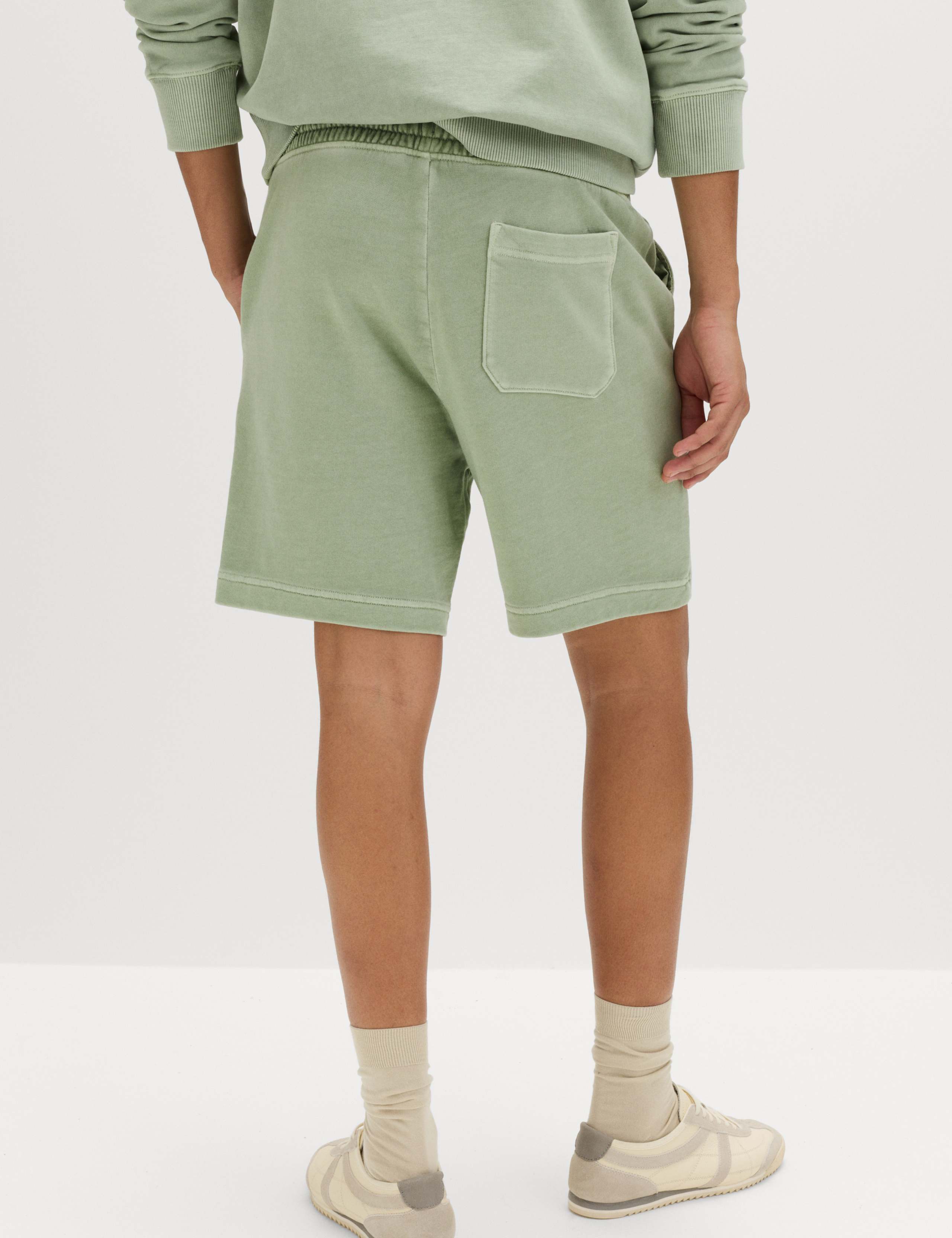 Relaxed Fit Pure Cotton Garment Dye Short 5 of 5