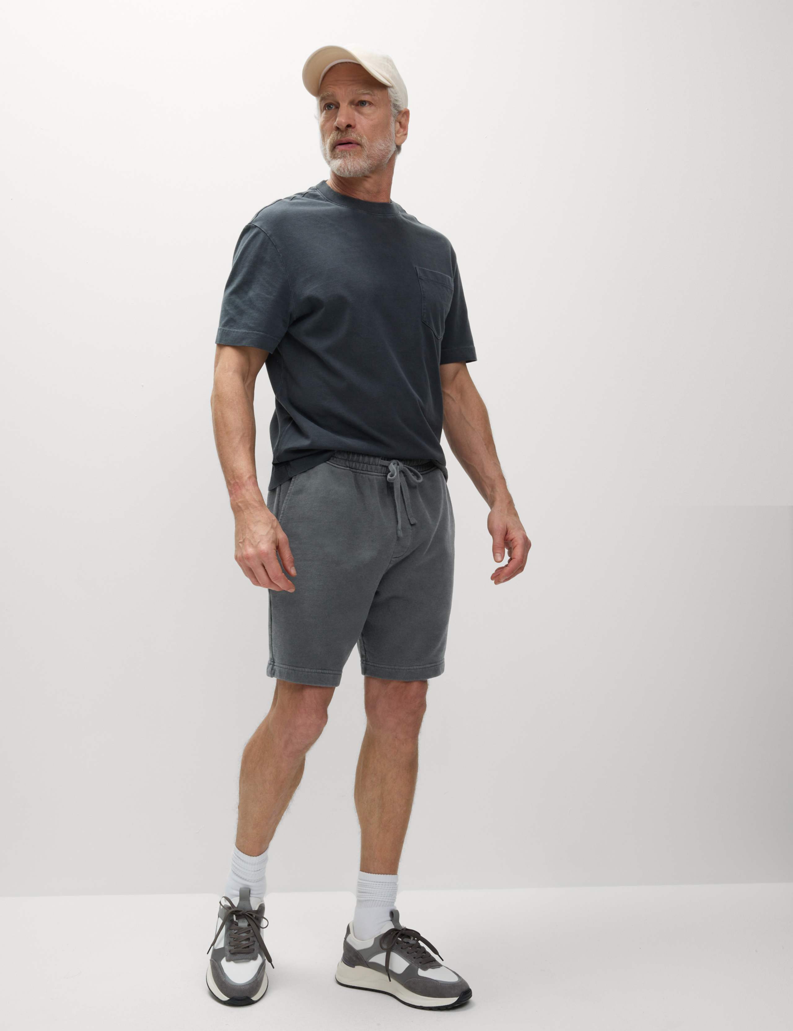 Relaxed Fit Pure Cotton Garment Dye Short 3 of 5