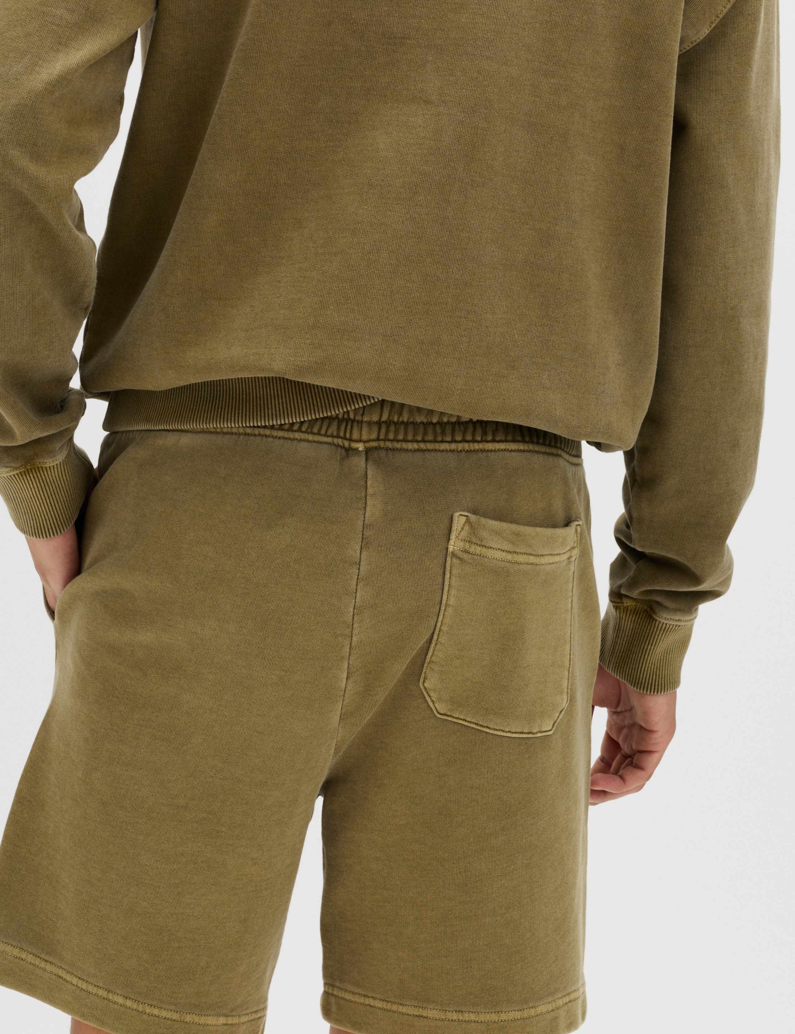 Relaxed Fit Pure Cotton Garment Dye Short 6 of 6