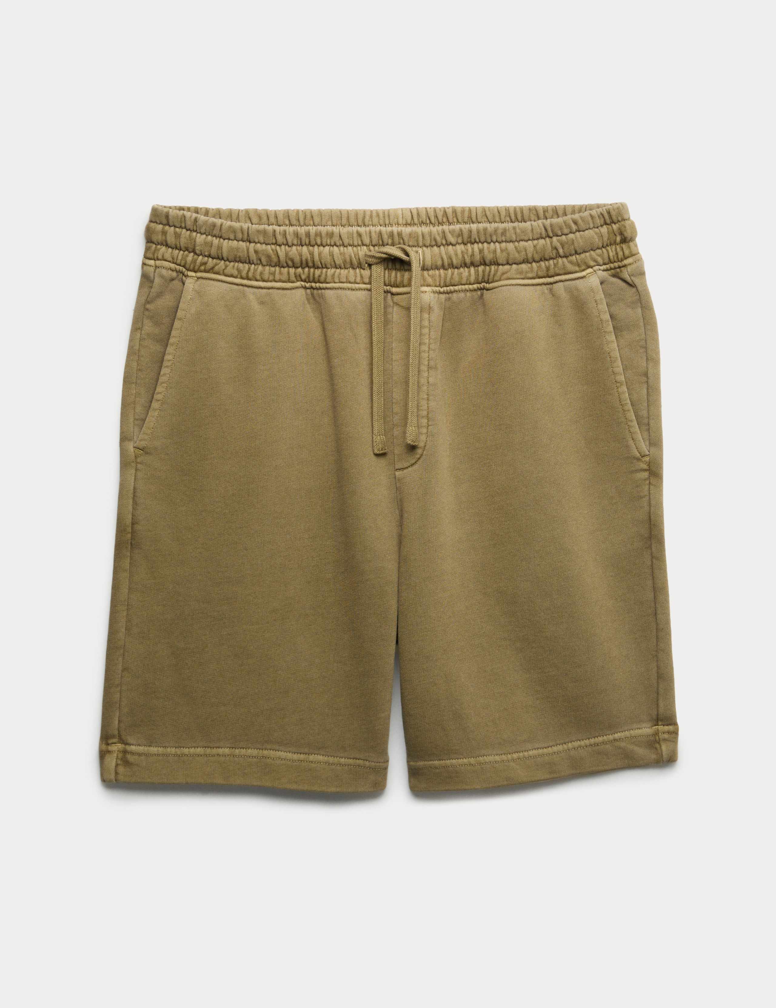 Relaxed Fit Pure Cotton Garment Dye Short 2 of 6