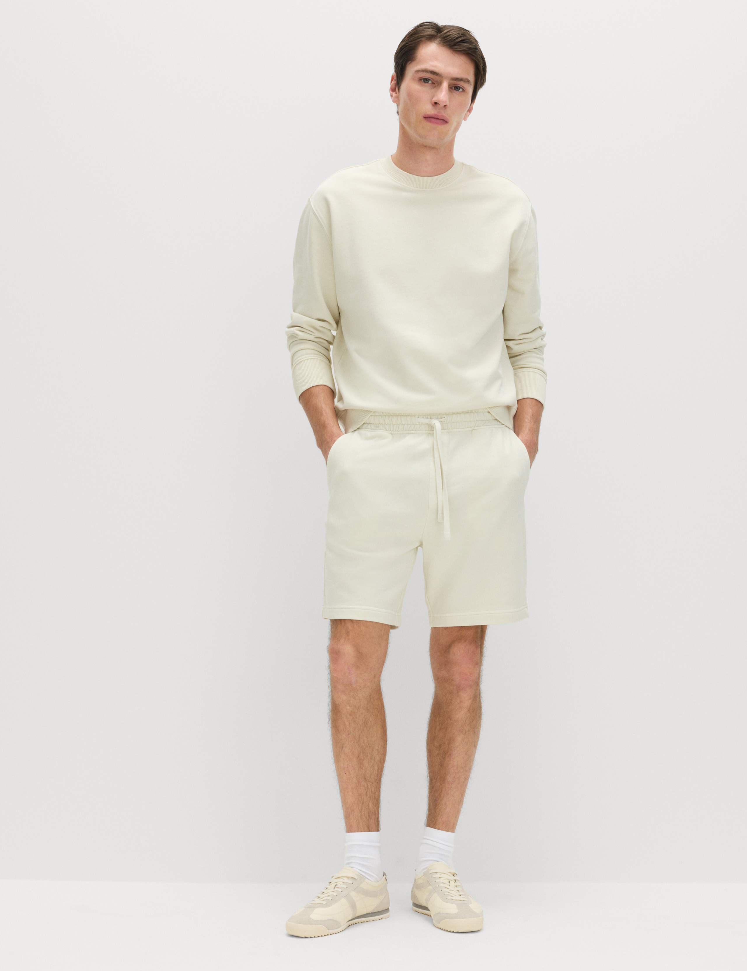 Relaxed Fit Pure Cotton Garment Dye Short 4 of 6