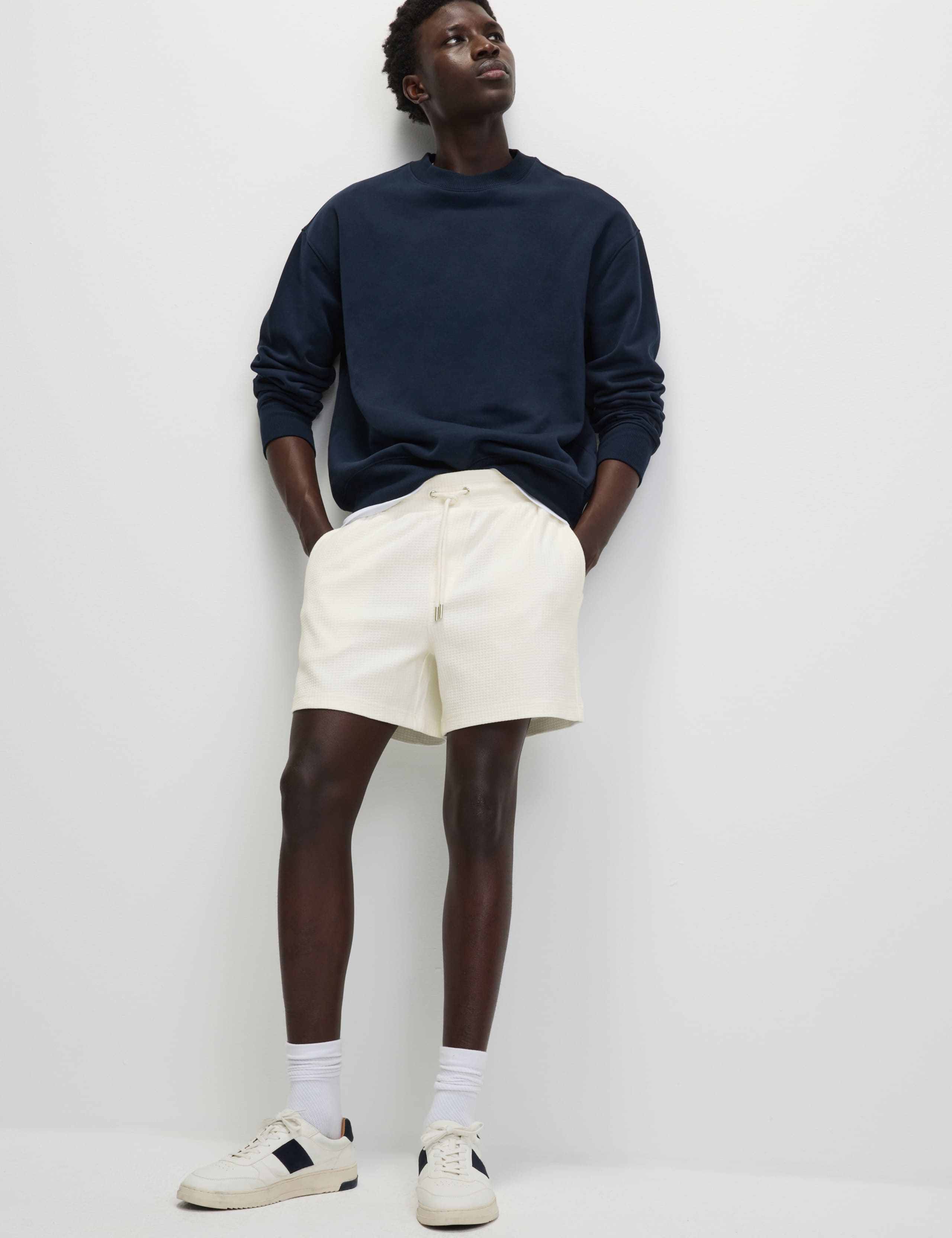 Waffle Pure Cotton Regular Fit Shorts 4 of 6