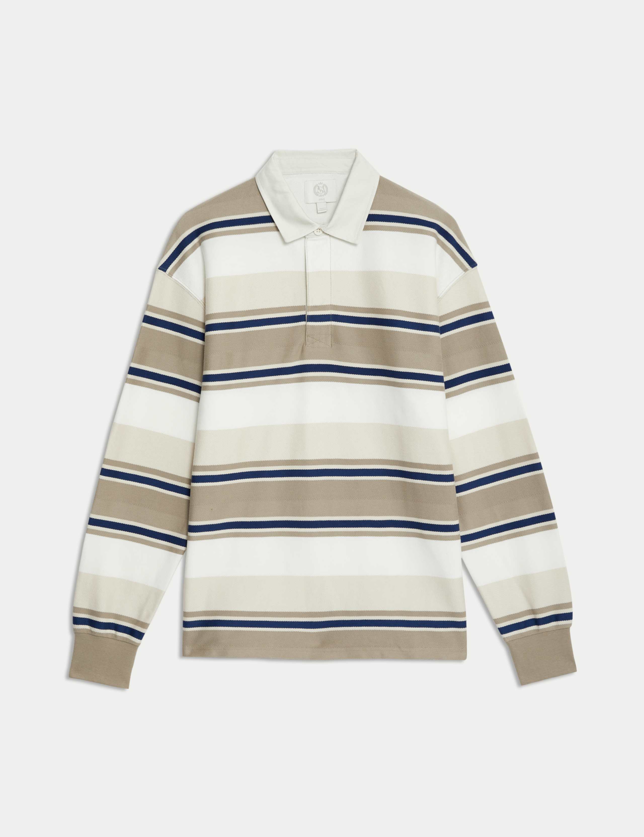 Pure Cotton Striped Rugby Shirt 2 of 6
