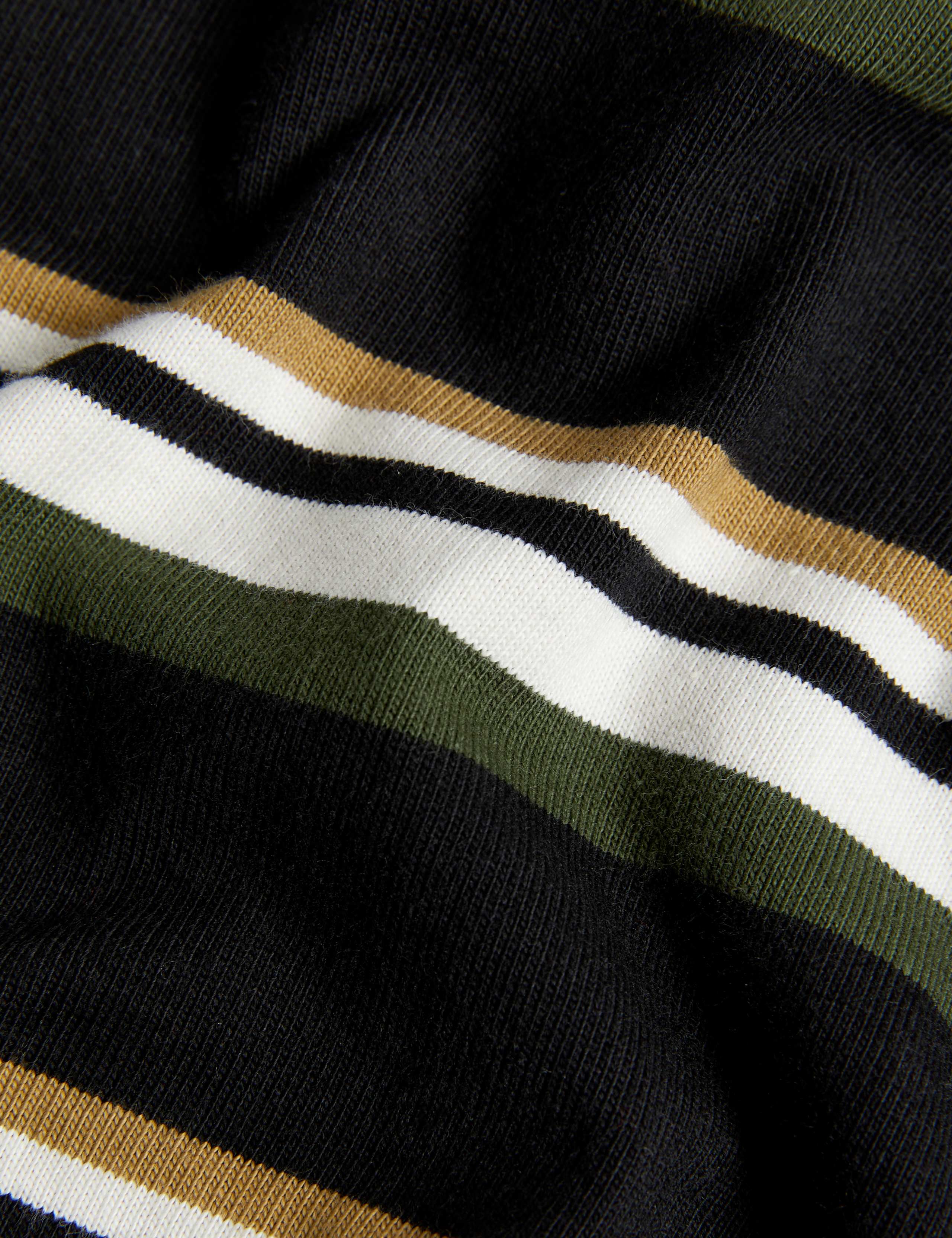 Pure Cotton Striped Rugby Shirt 6 of 6