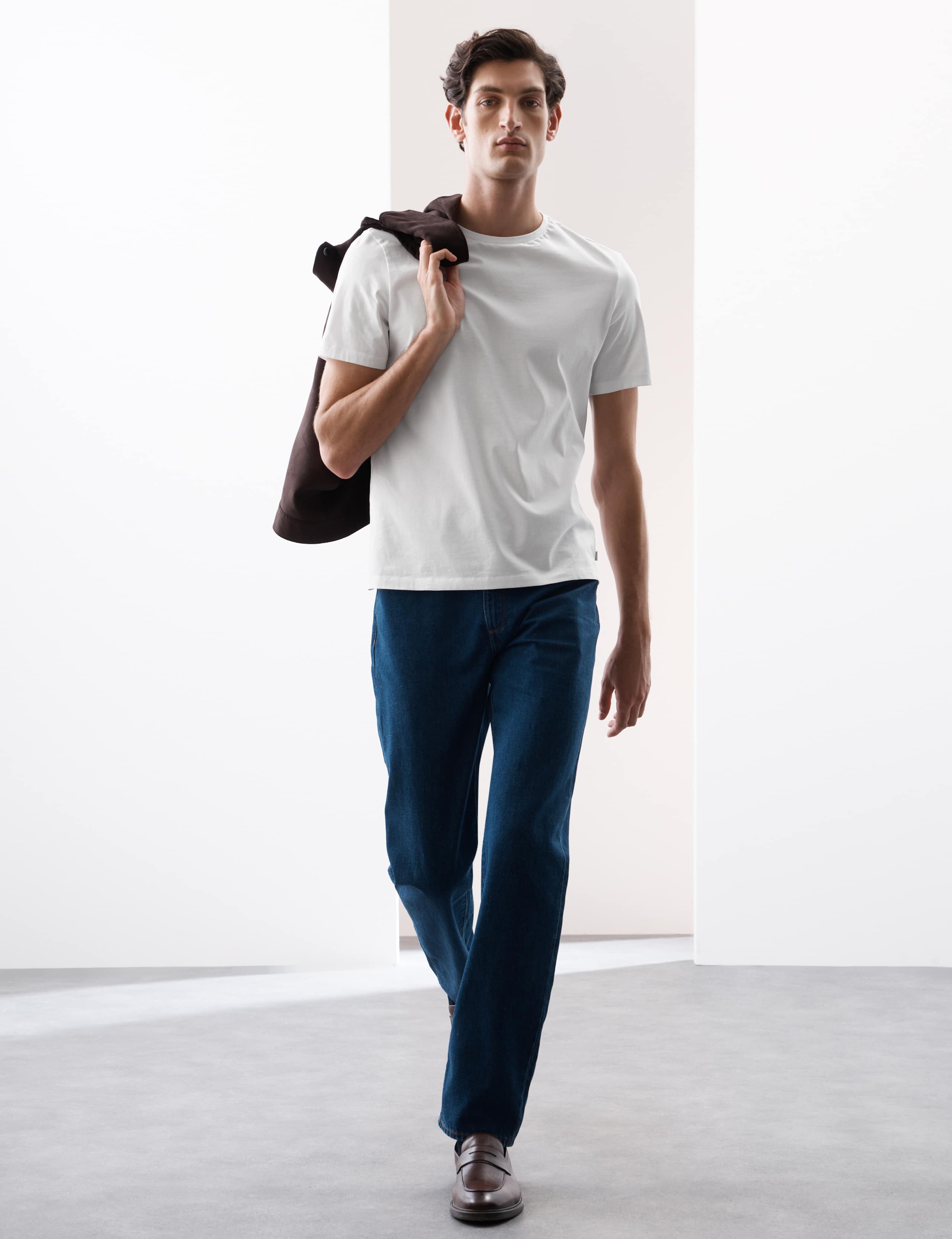 3 Pack Pure Supima® Cotton T-Shirts 2 of 7