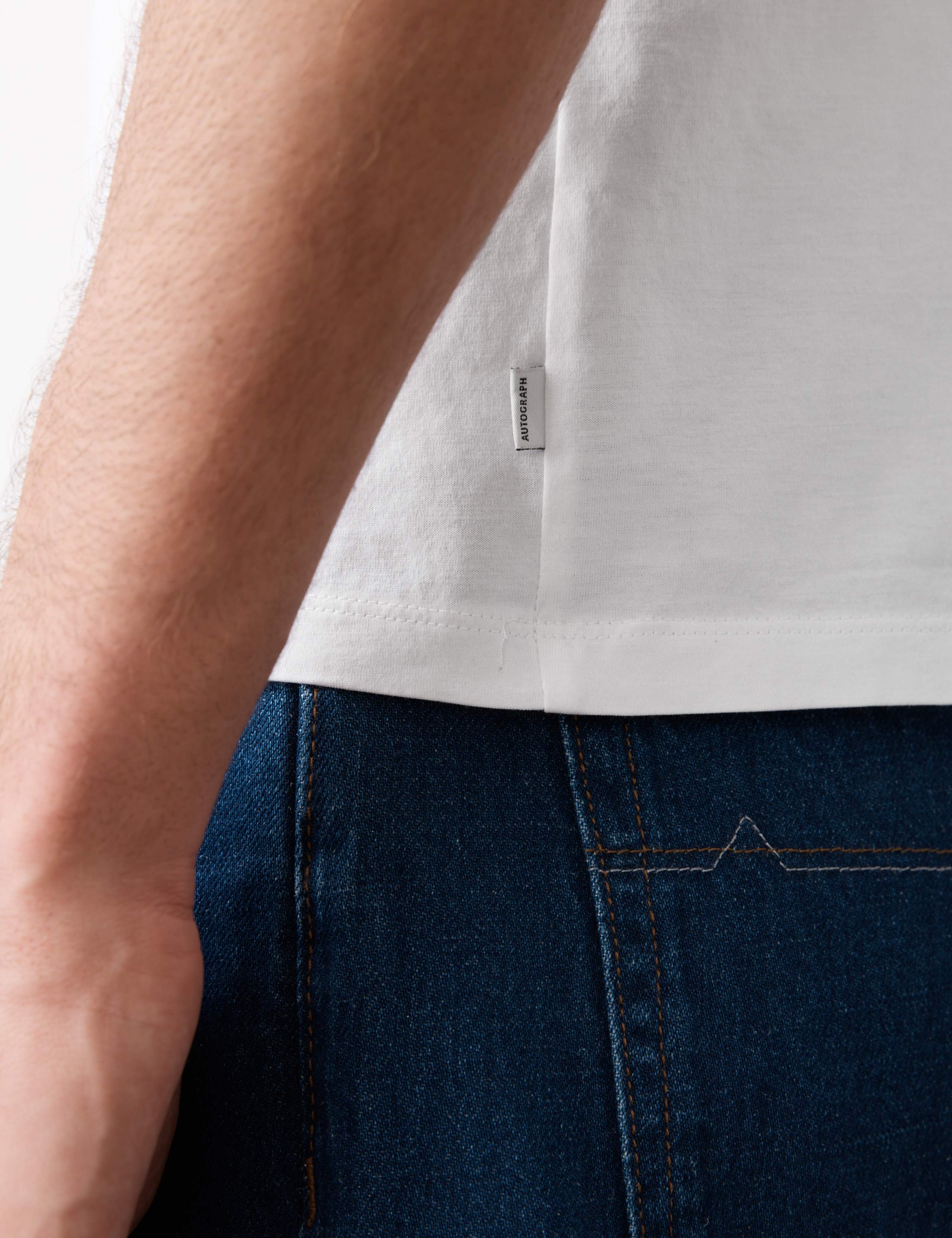 3 Pack Pure Supima® Cotton T-Shirts 3 of 7