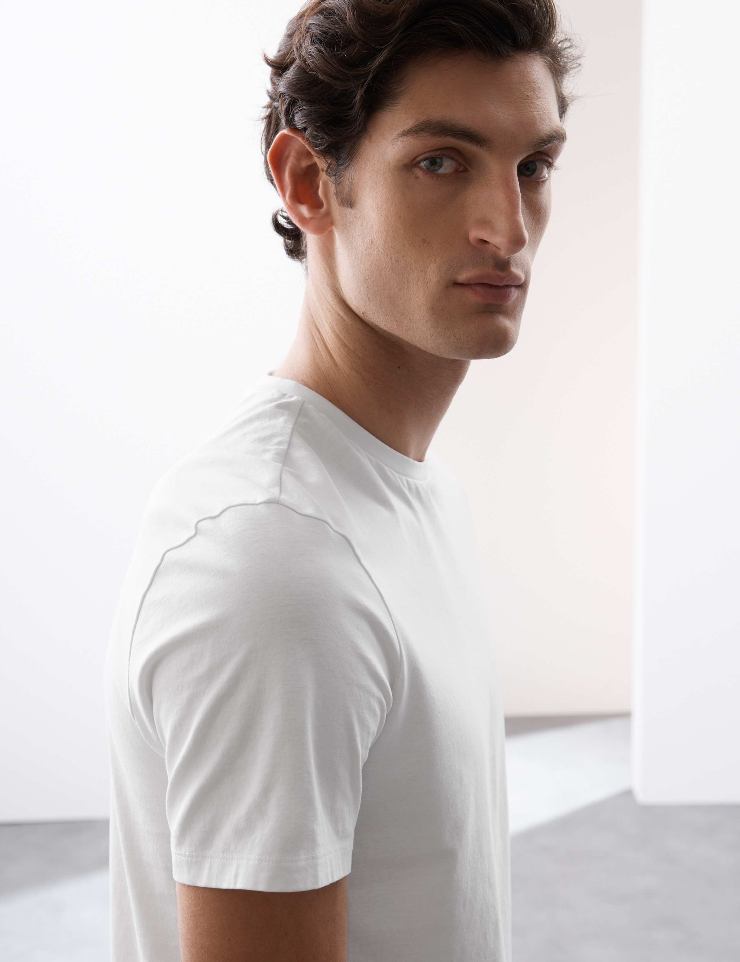 3 Pack Pure Supima® Cotton T-Shirts 7 of 7