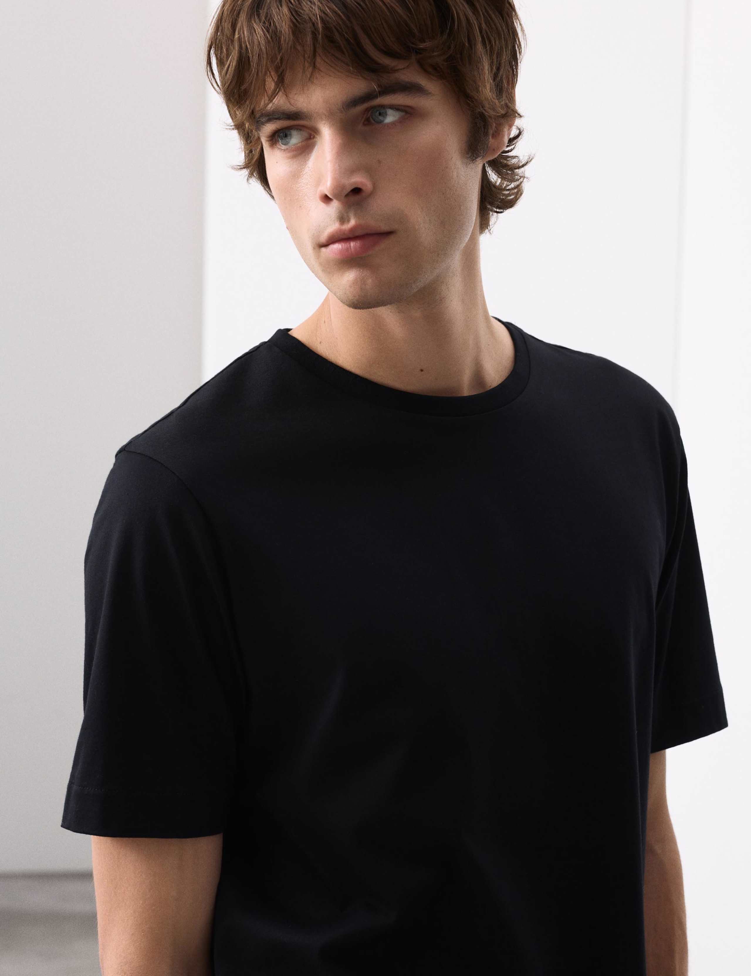 3pk Pure Supima® Cotton T-Shirts 3 of 6