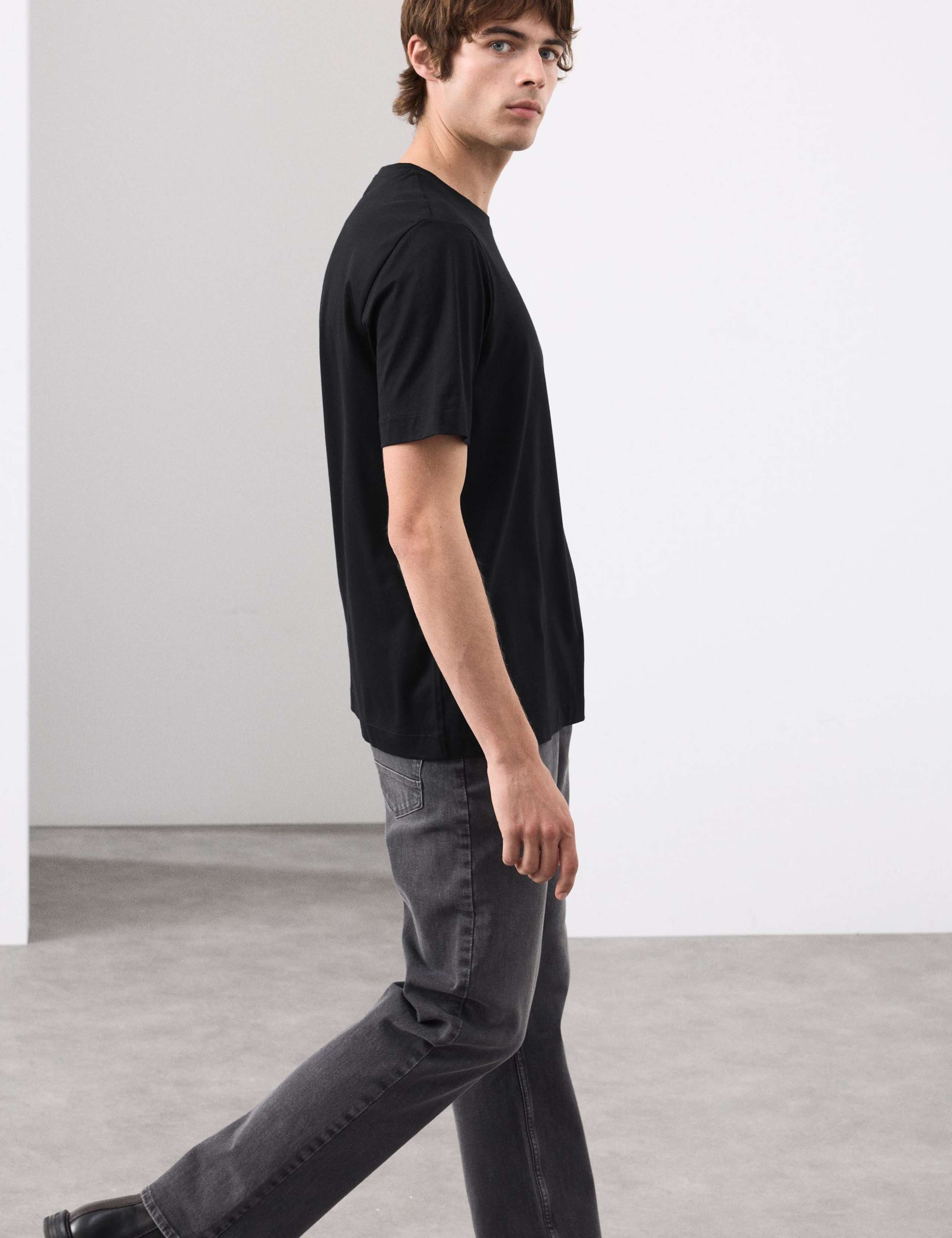 3pk Pure Supima® Cotton T-Shirts 6 of 6