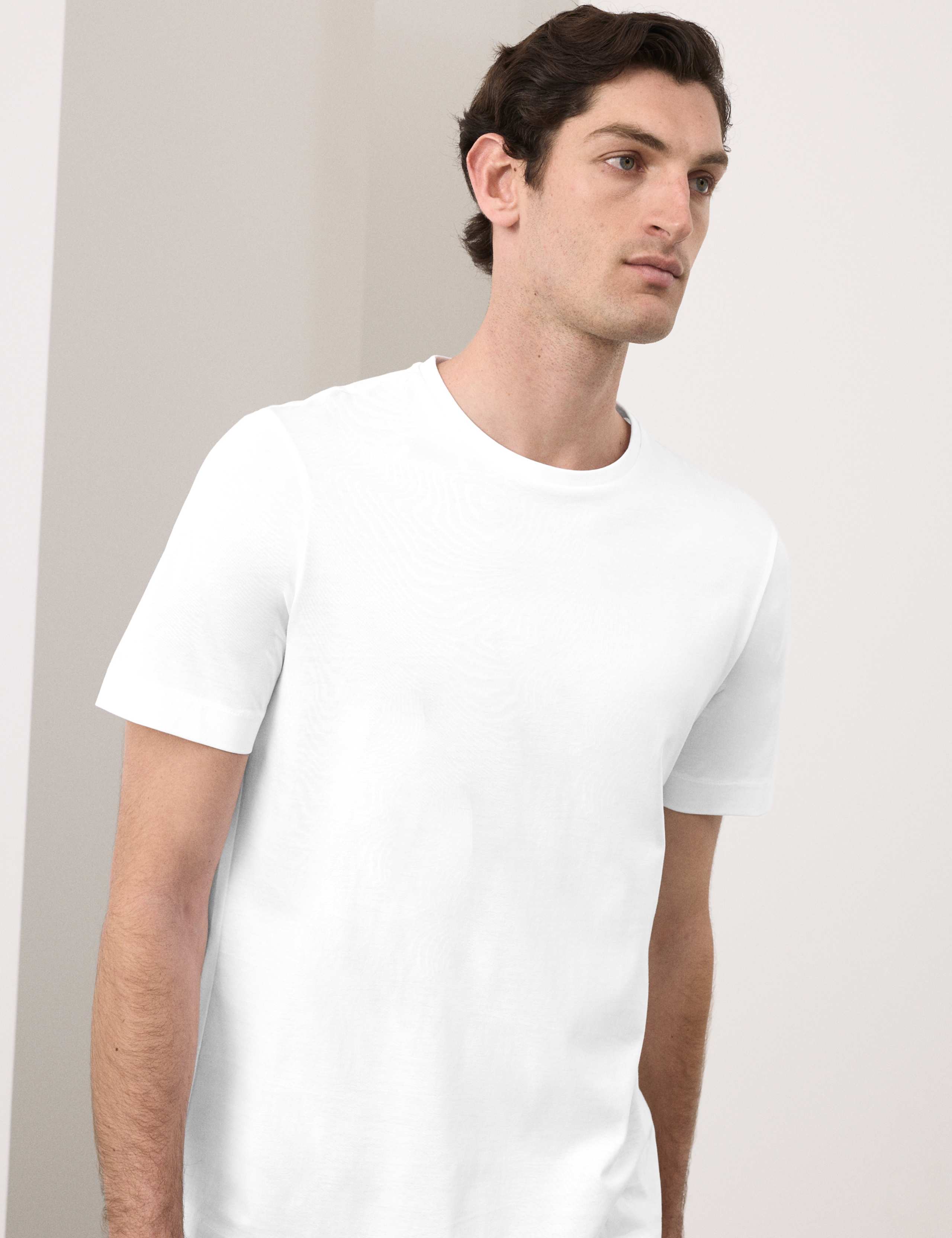 3 Pack Pure Supima® Cotton T-Shirts 1 of 10