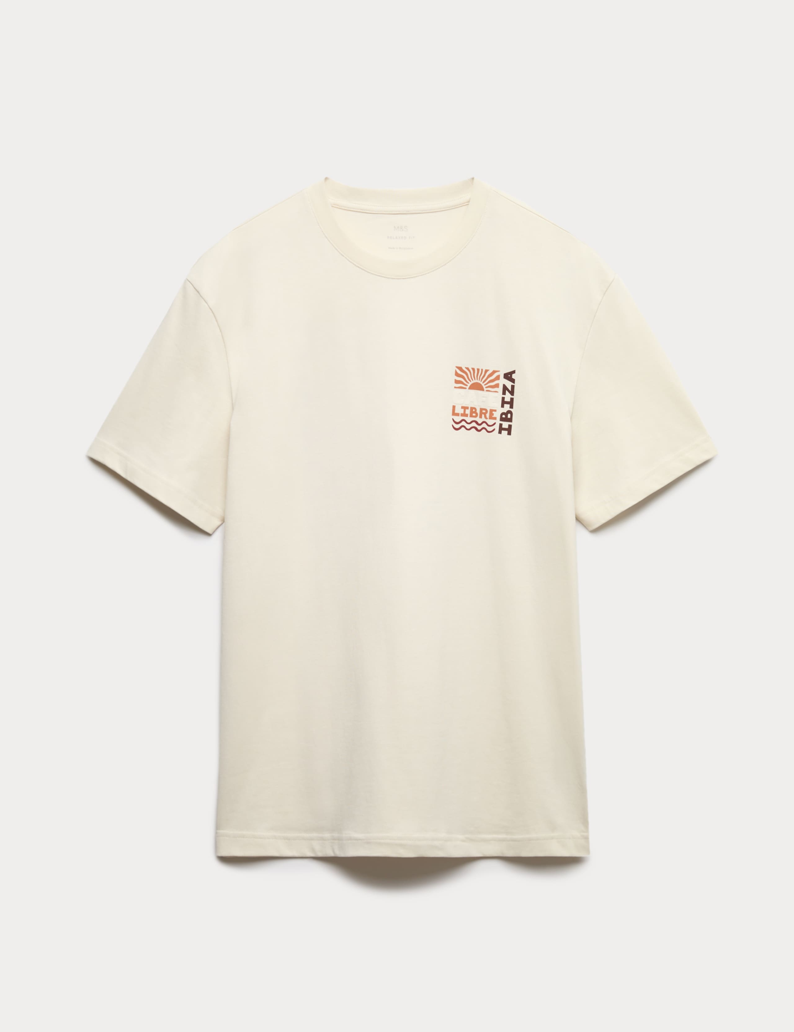 Pure Cotton Libre Ibiza Graphic T shirt 2 of 5