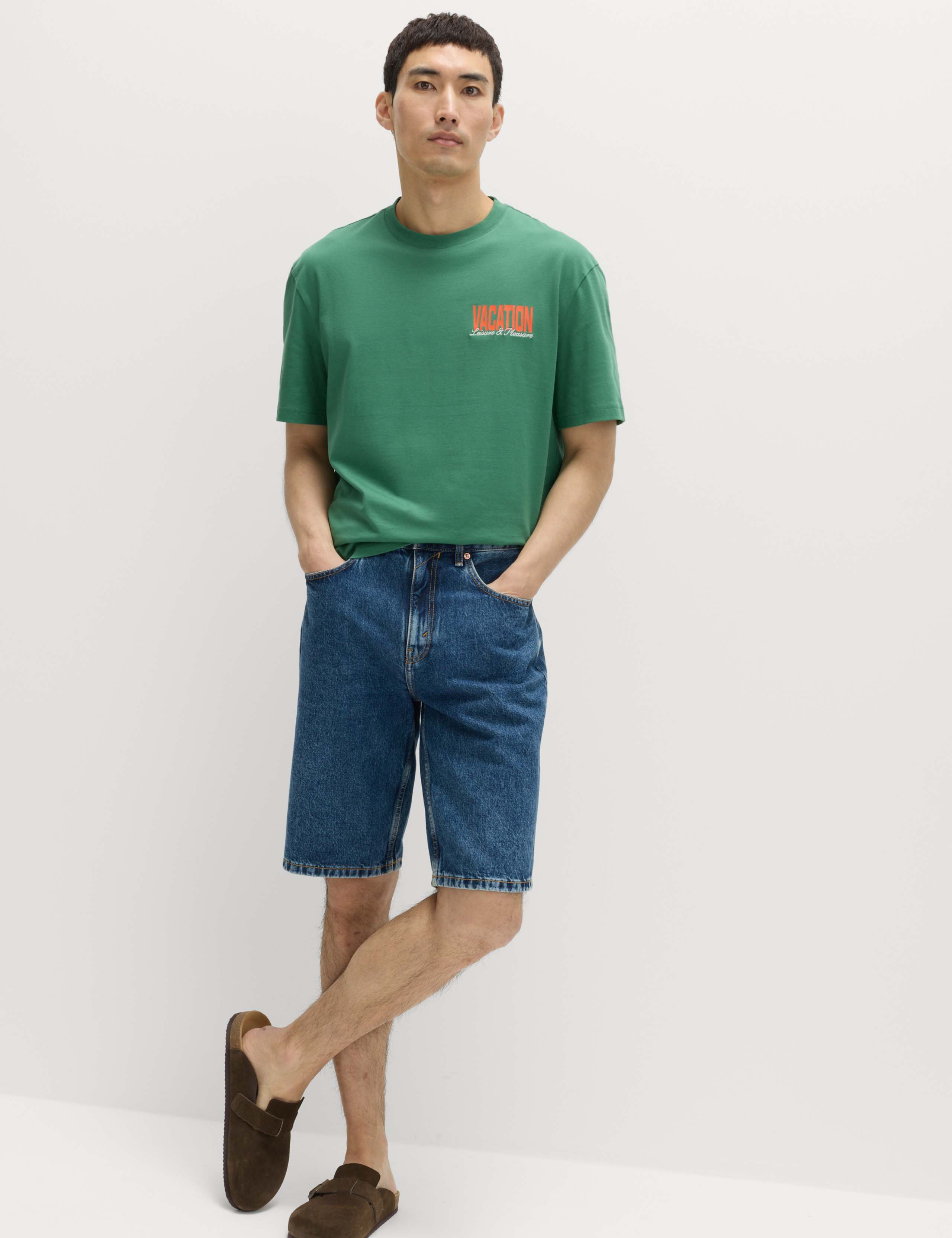 Pure Cotton Summer Vacation Slogan T shirt 5 of 5