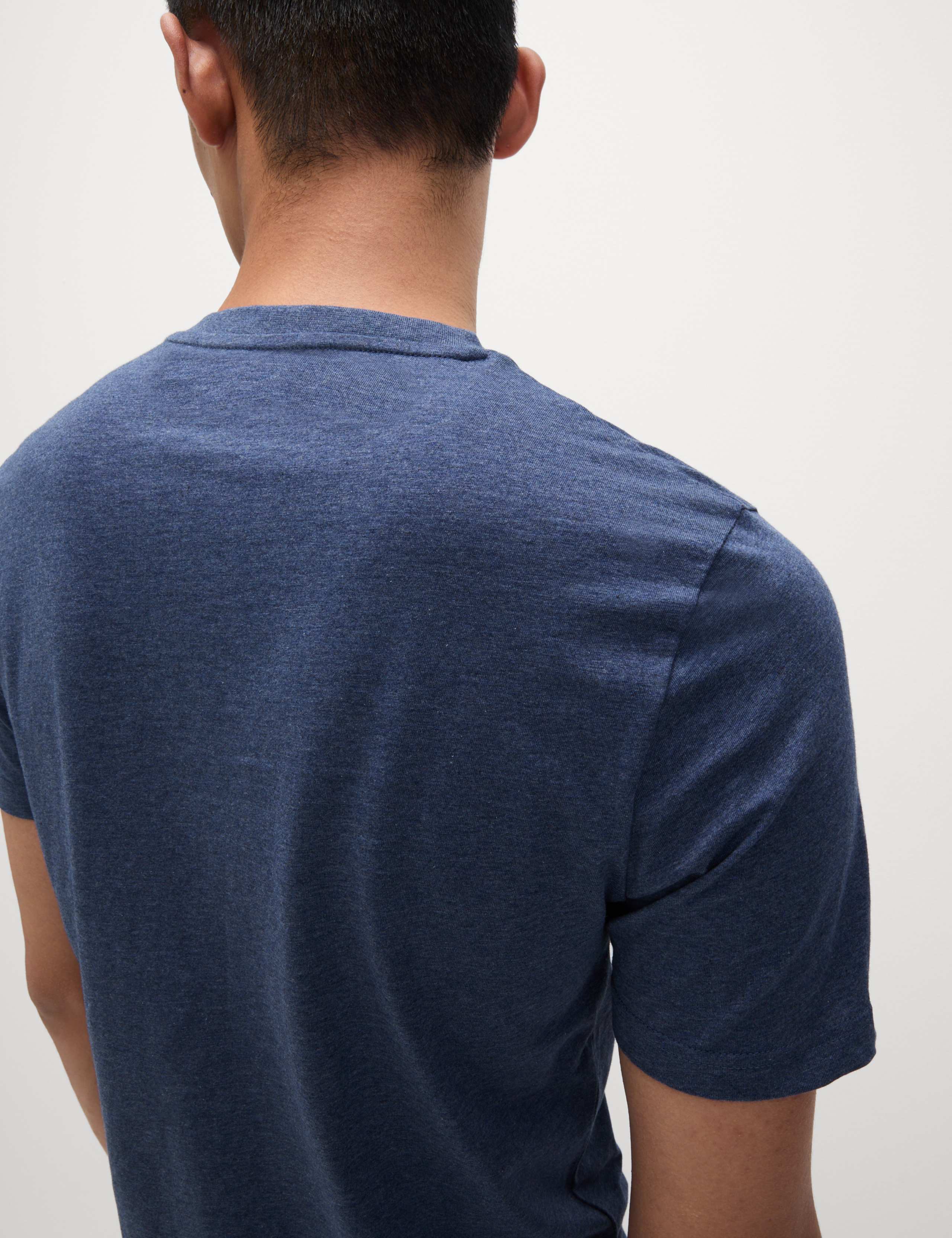 3pk Pure Cotton Crew Neck T-Shirts 4 of 4
