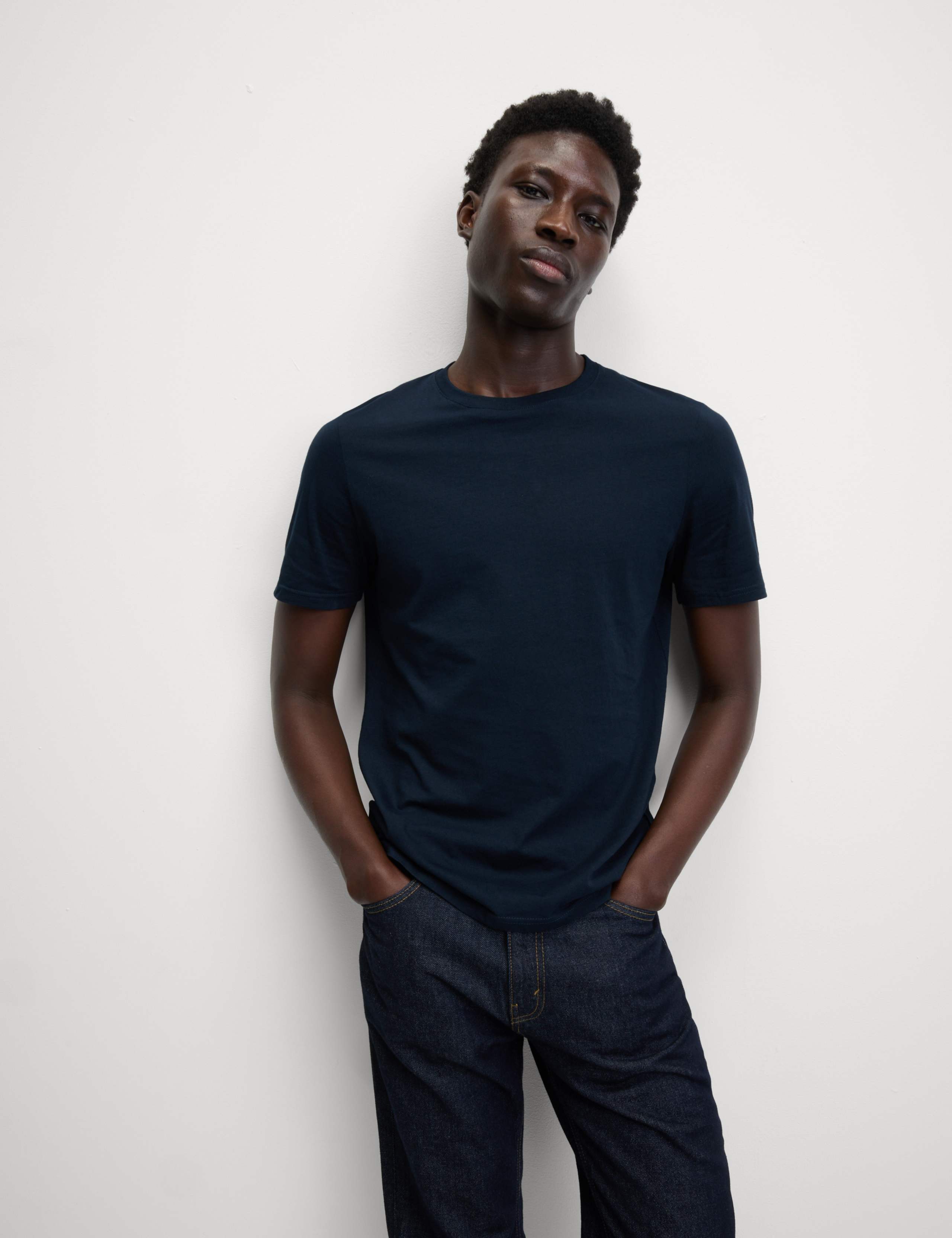 3 Pack Pure Cotton Crew Neck T-Shirts 5 of 5