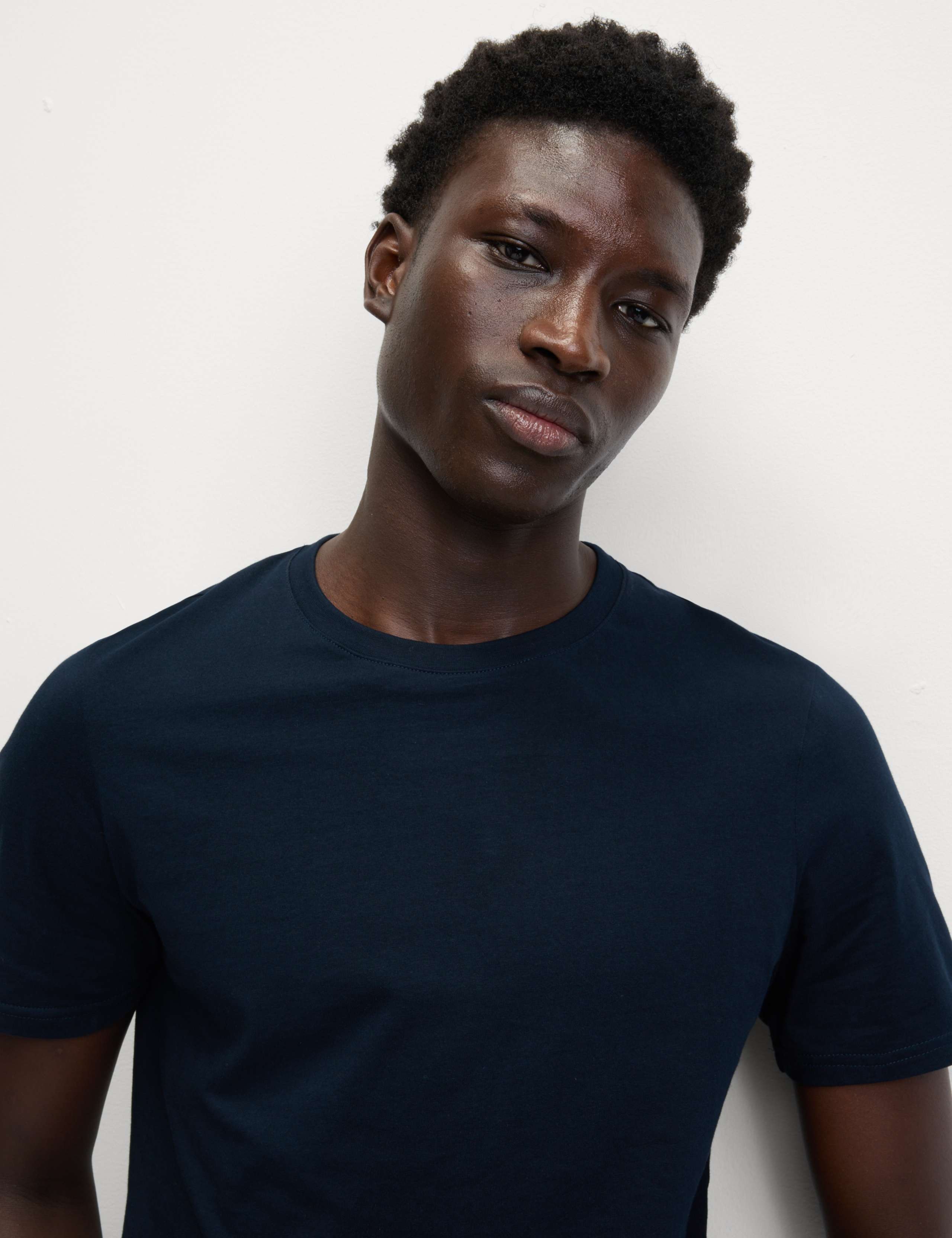 3 Pack Pure Cotton Crew Neck T-Shirts 2 of 5