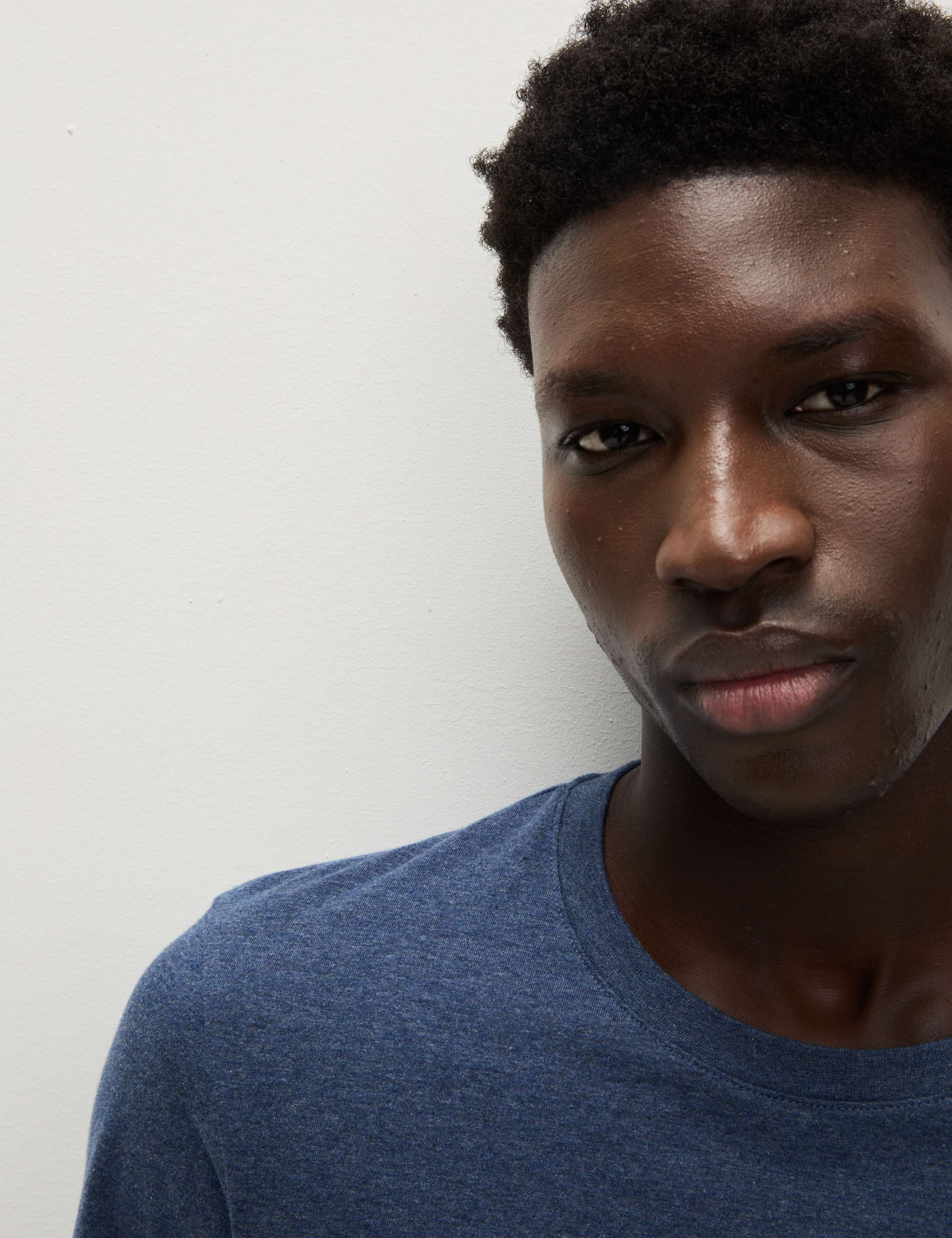 3 Pack Pure Cotton Crew Neck T-Shirts 2 of 5