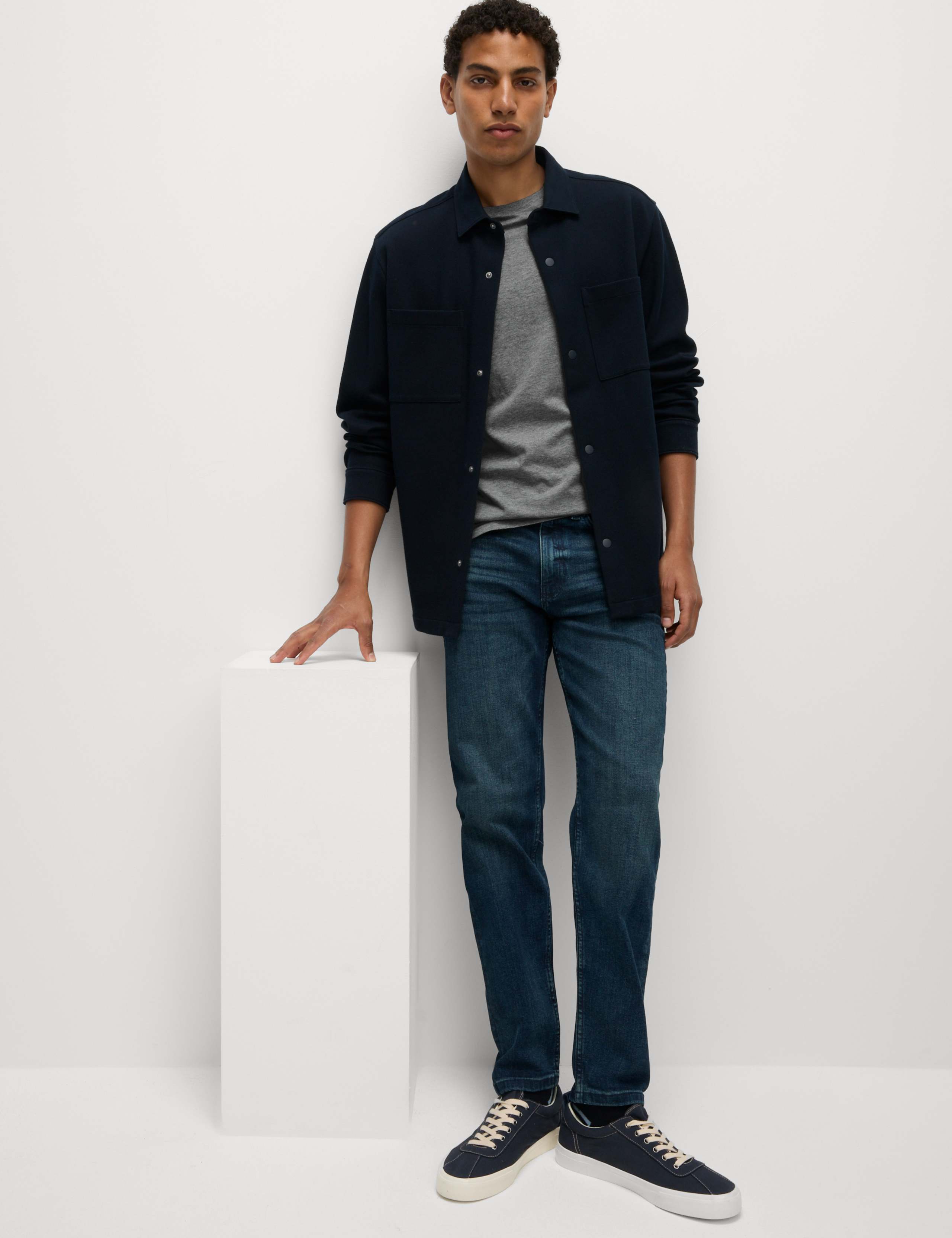 3 Pack Pure Cotton Crew Neck T-Shirts 4 of 5