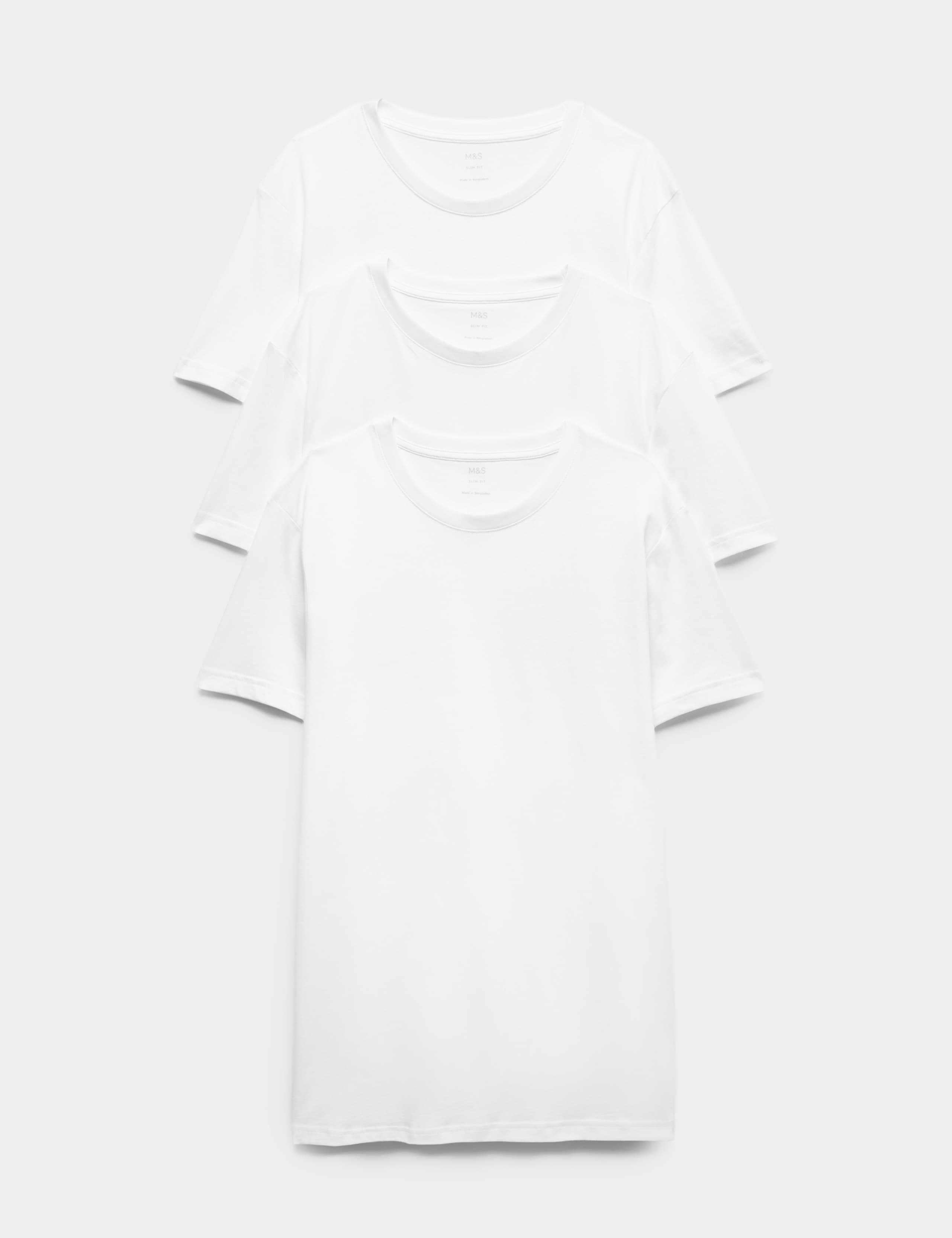 3pk Slim Fit T-Shirts 1 of 5