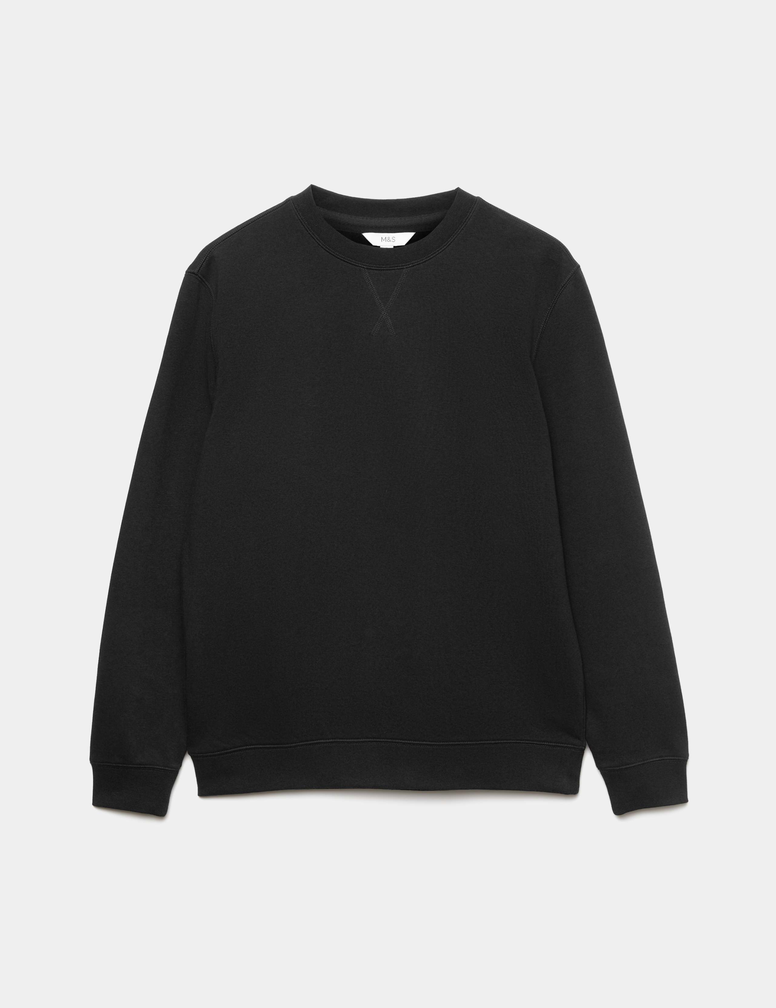 Cotton Rich Brushback Sweatshirt 2 of 5