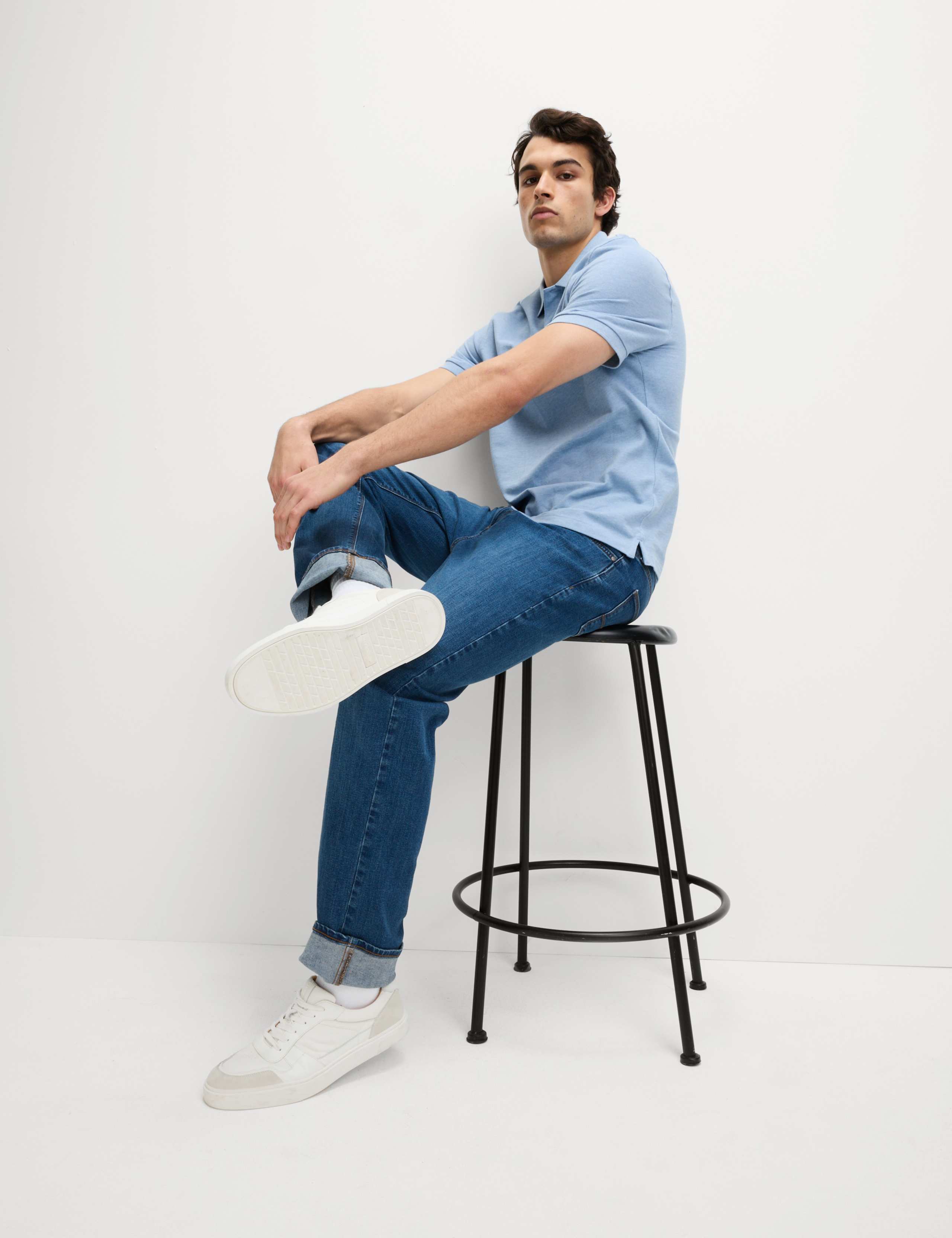 2 Pack Pure Cotton Polo Shirts 5 of 5