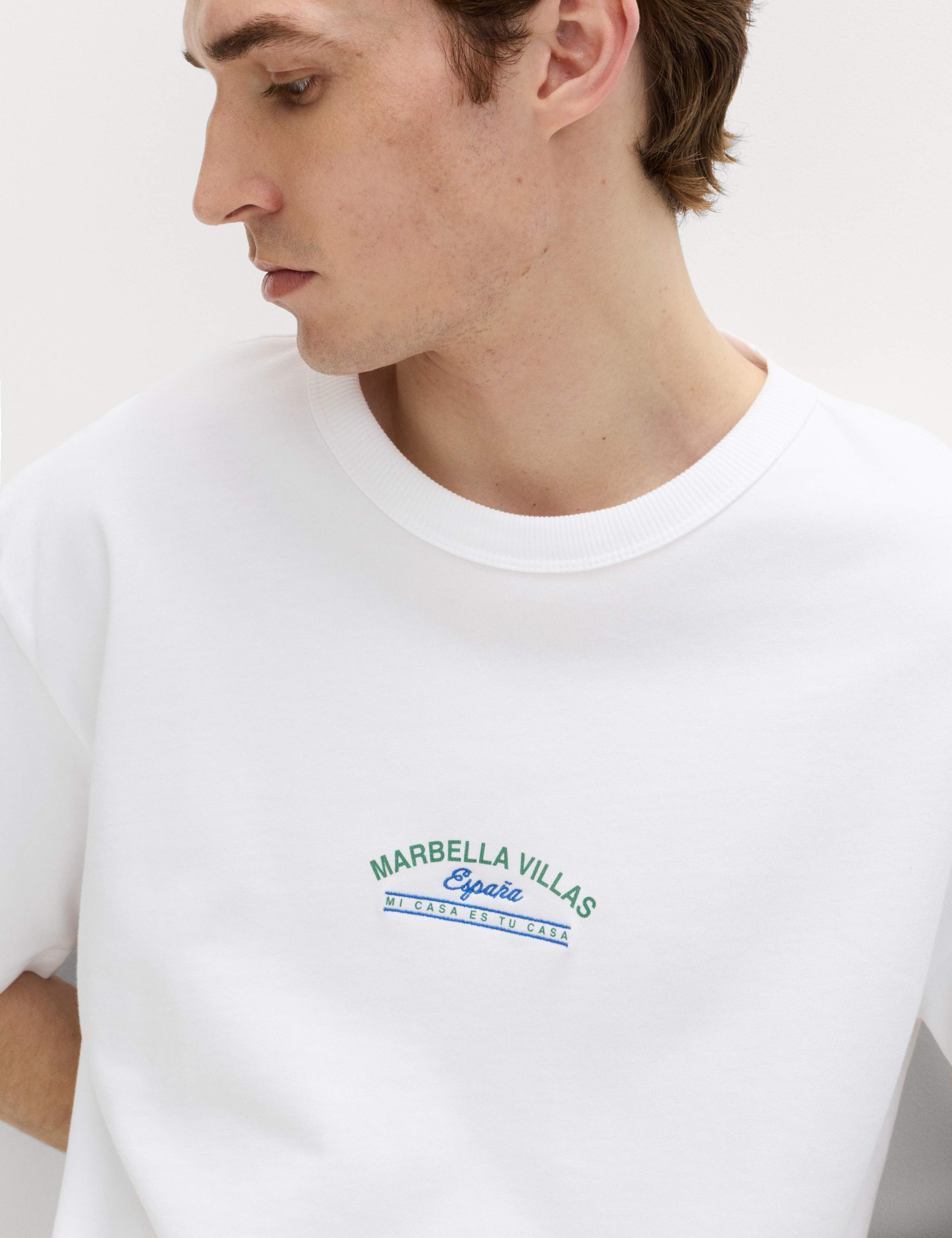 Pure Cotton Marbella Villas Graphic T-Shirt 3 of 7