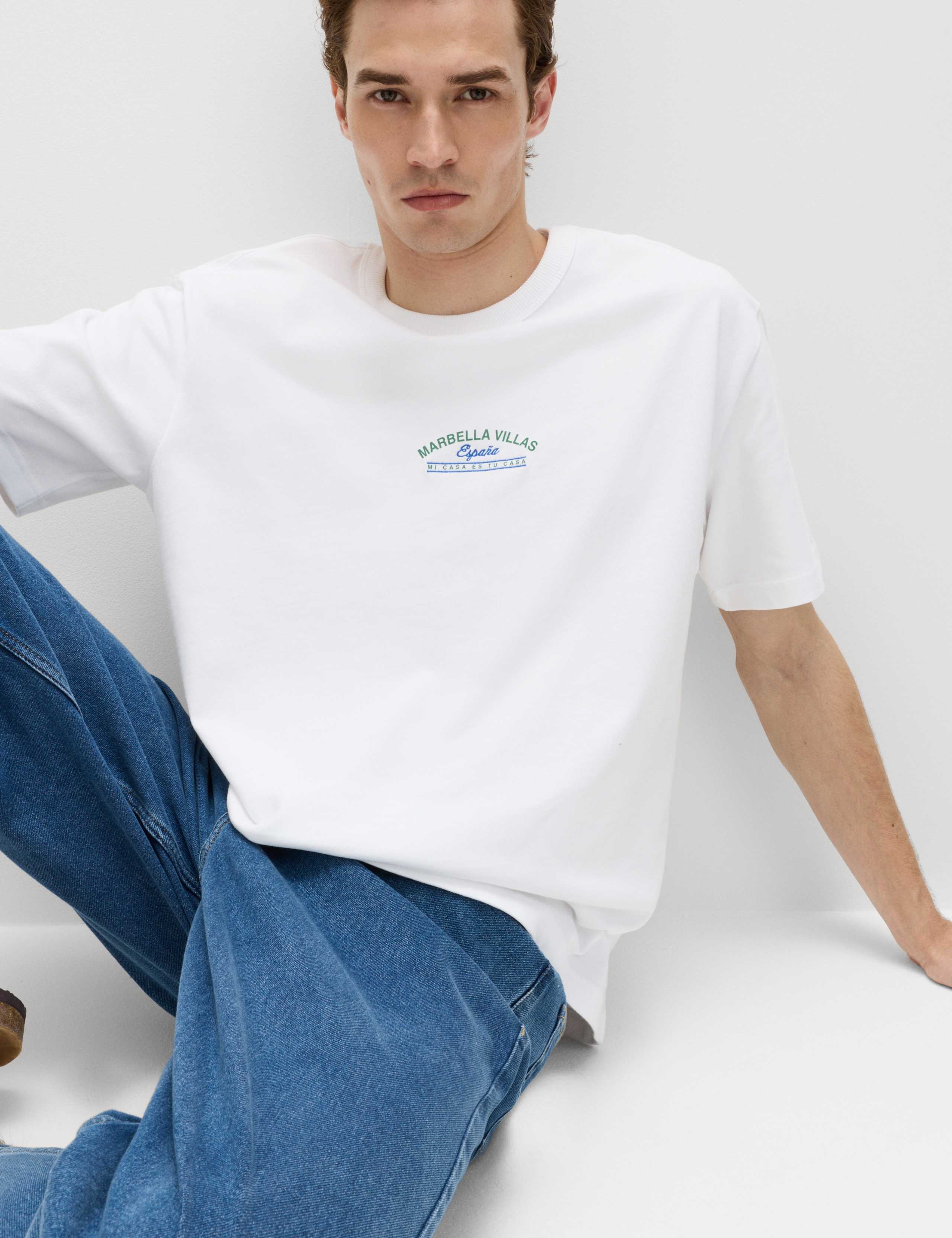 Pure Cotton Marbella Villas Graphic T-Shirt 6 of 7