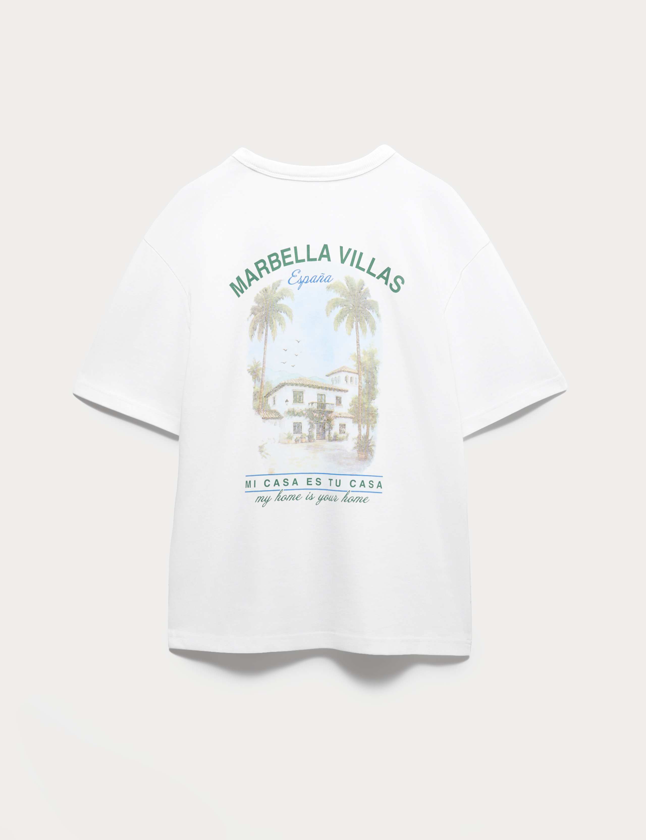 Pure Cotton Marbella Villas Graphic T-Shirt 7 of 7