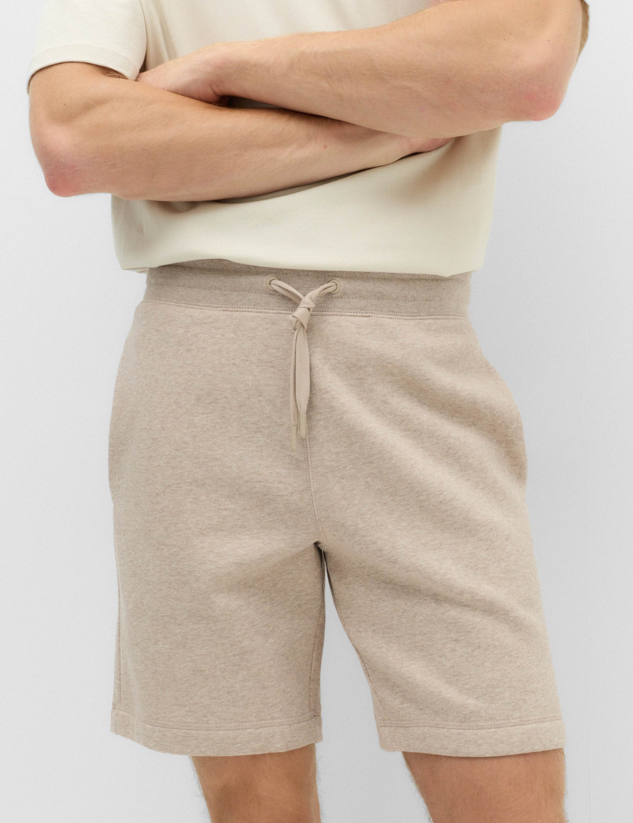Cotton Rich Brushback Mid Length Shorts 3 of 6