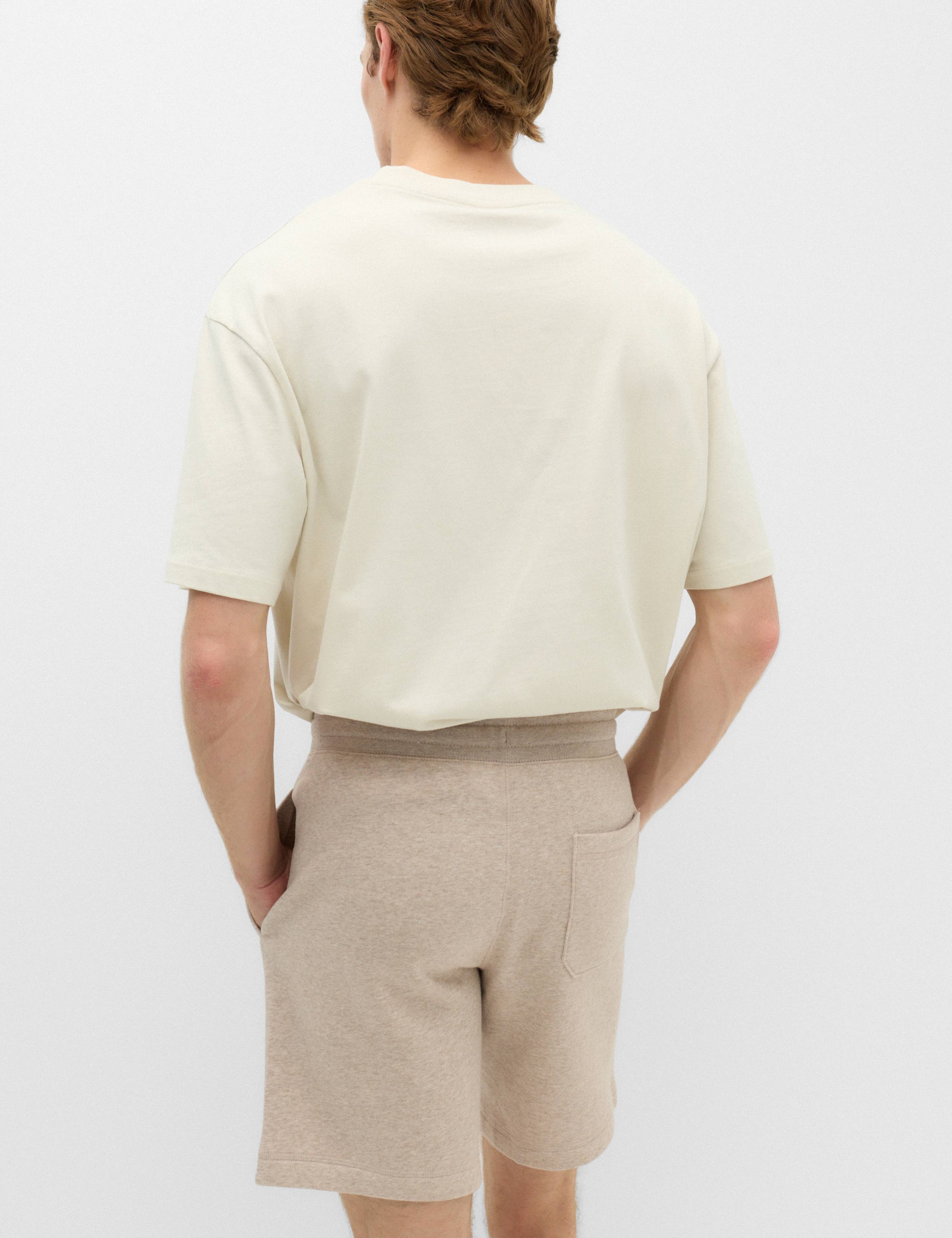 Cotton Rich Brushback Mid Length Shorts 5 of 6