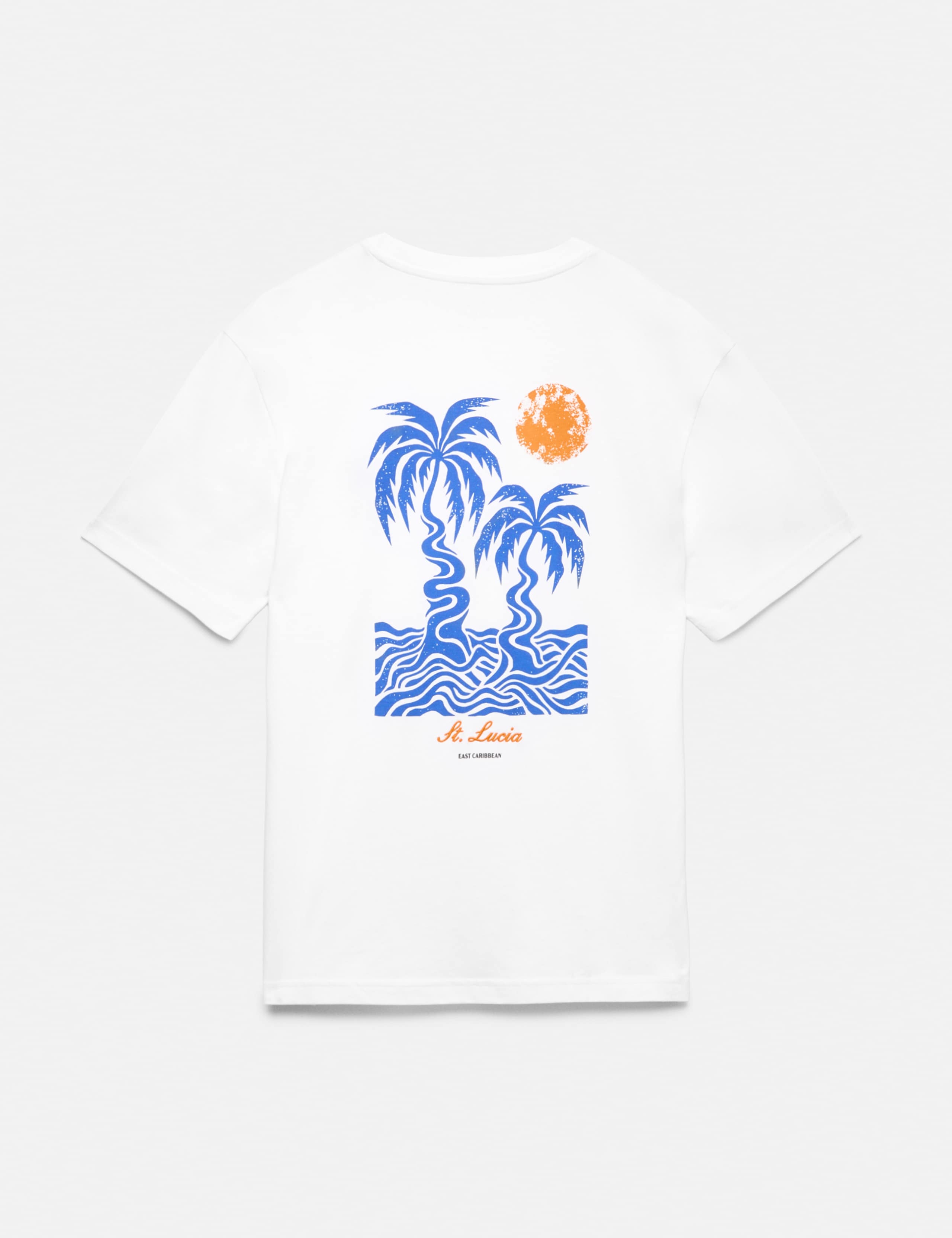 Pure Cotton St Lucia Graphic T-Shirt 2 of 2