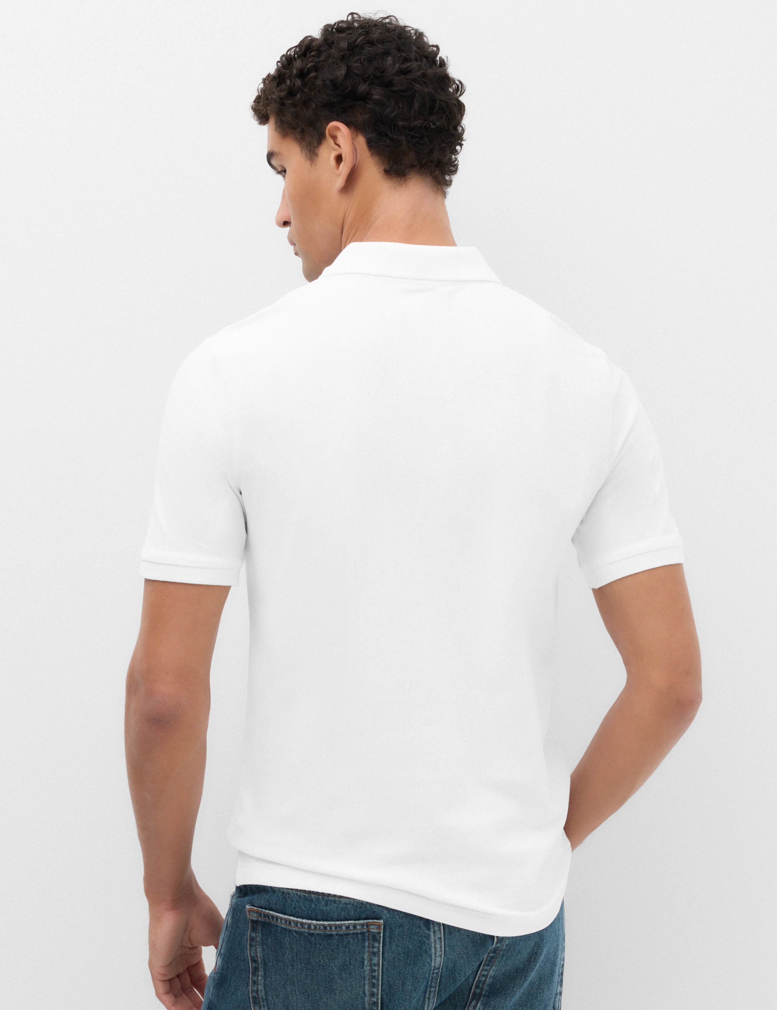 5 Pack Cotton Rich Polo Shirts 4 of 4