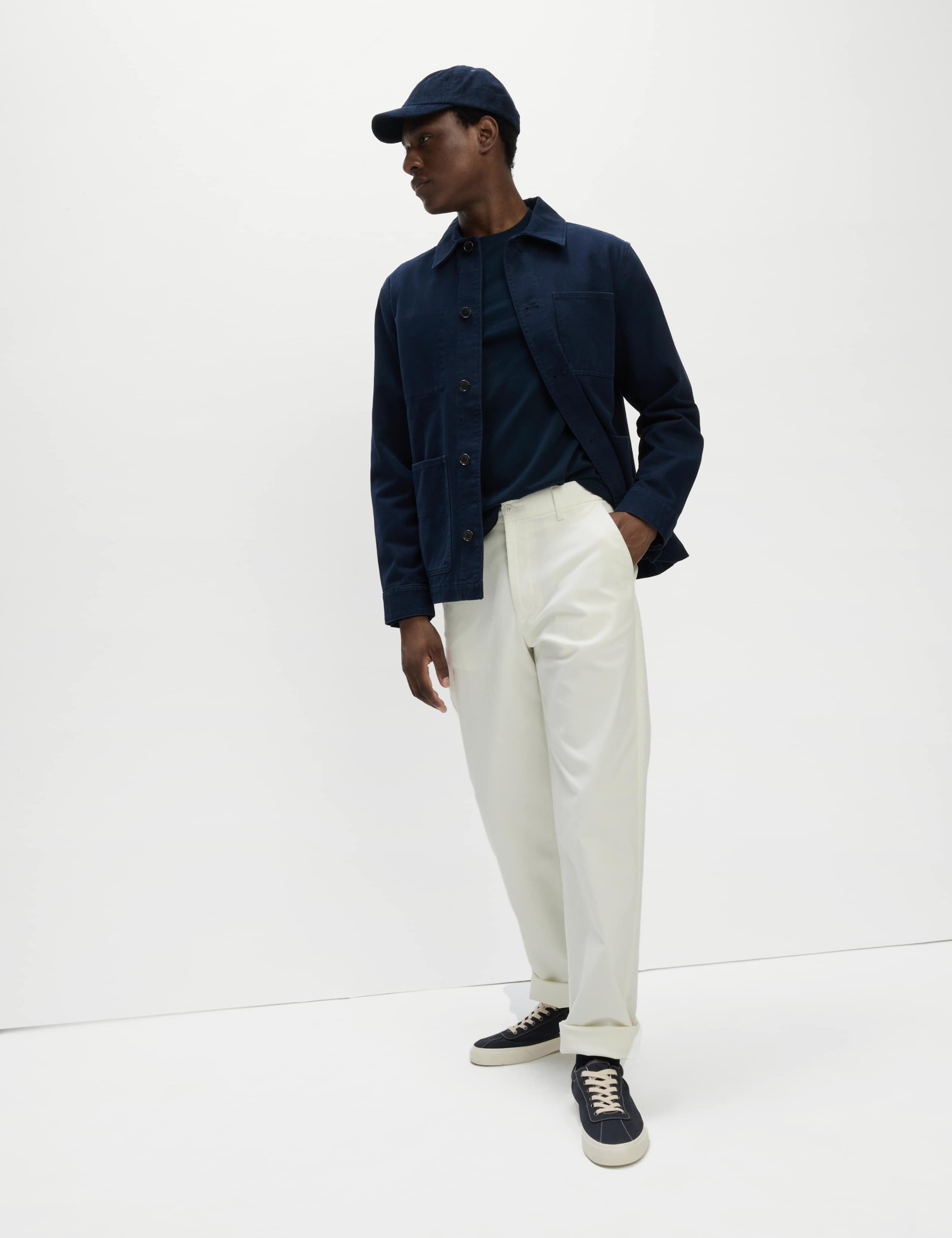 2pk Pure Cotton Long Sleeve T-Shirts 5 of 5