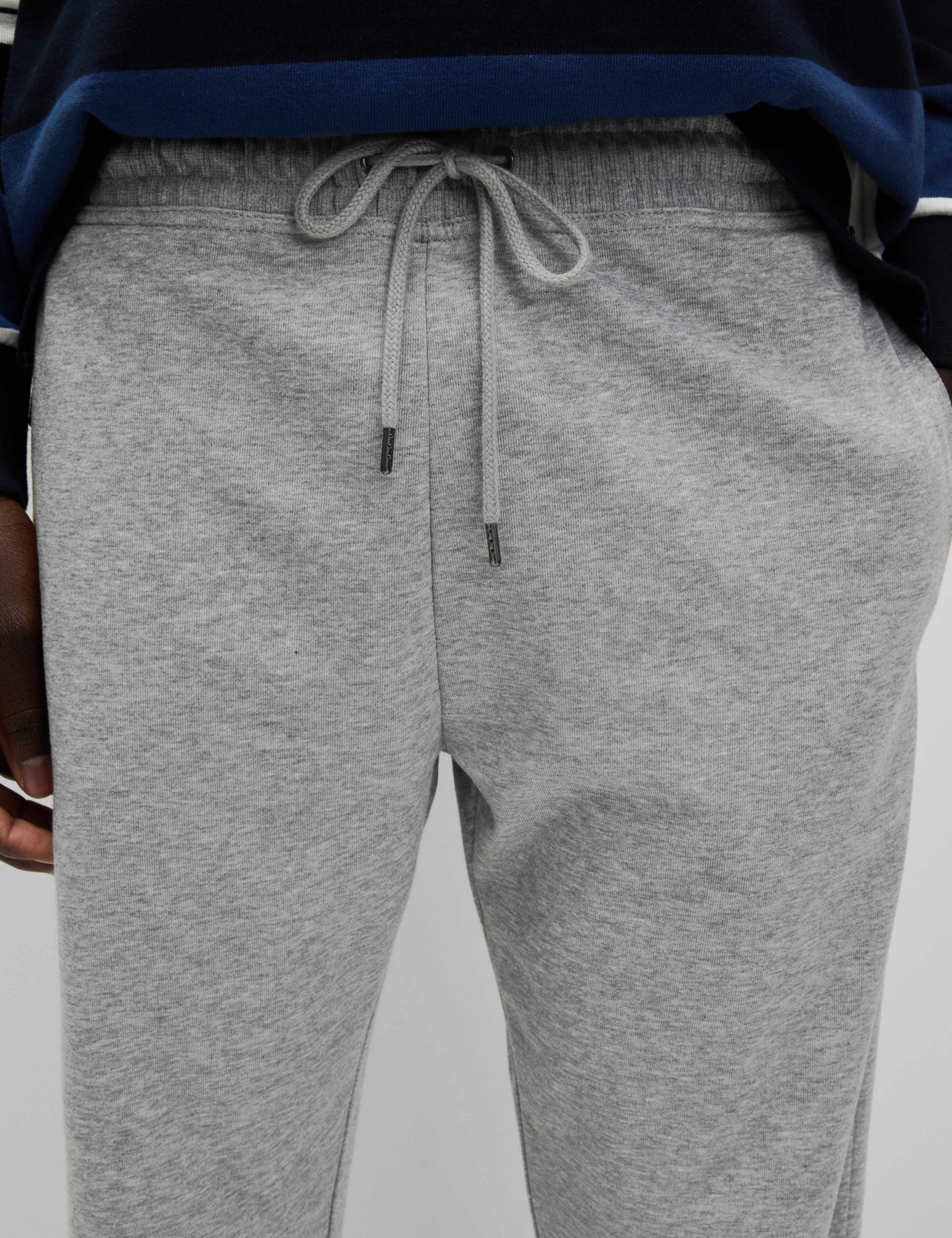 2 Pack Cotton Rich Straight Leg Joggers 3 of 5