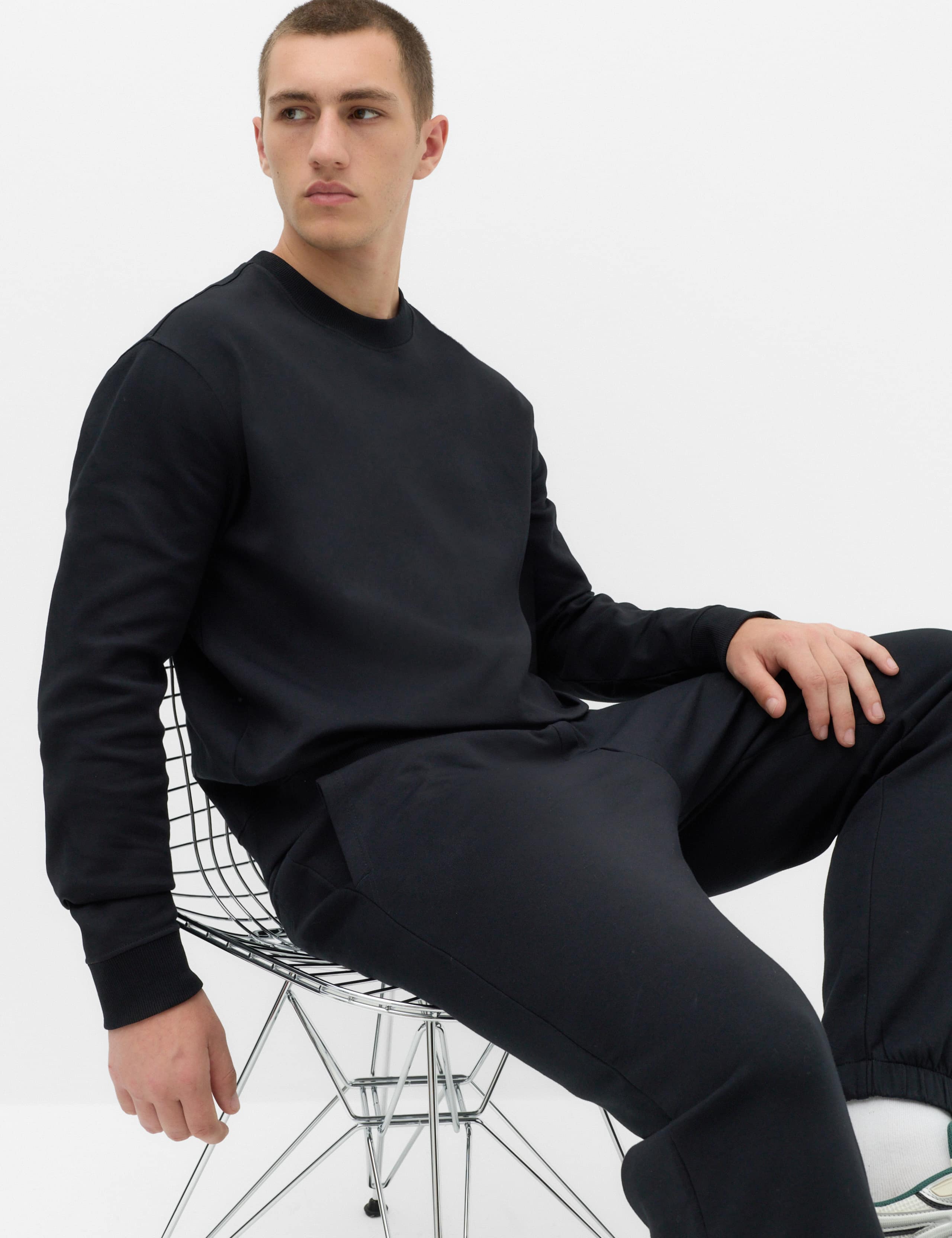 Ultimate Cotton Rich Crew Neck Sweatshirt 6 of 6