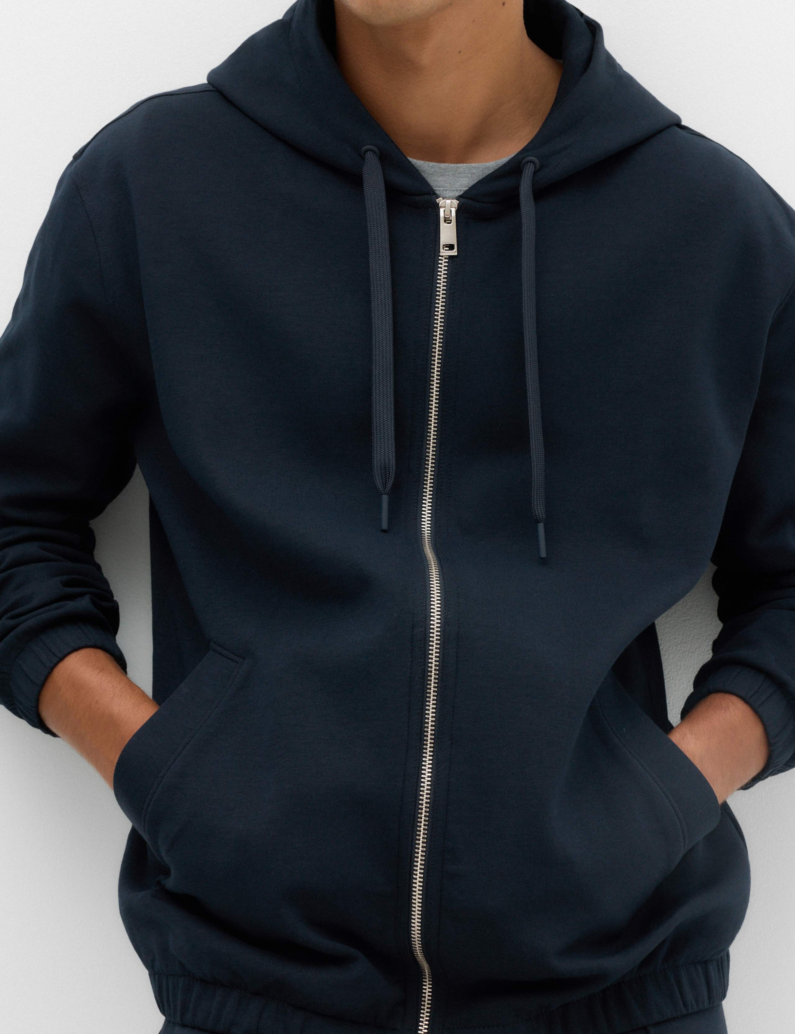 Ultimate Cotton Rich Zip Up Hoodie 3 of 6