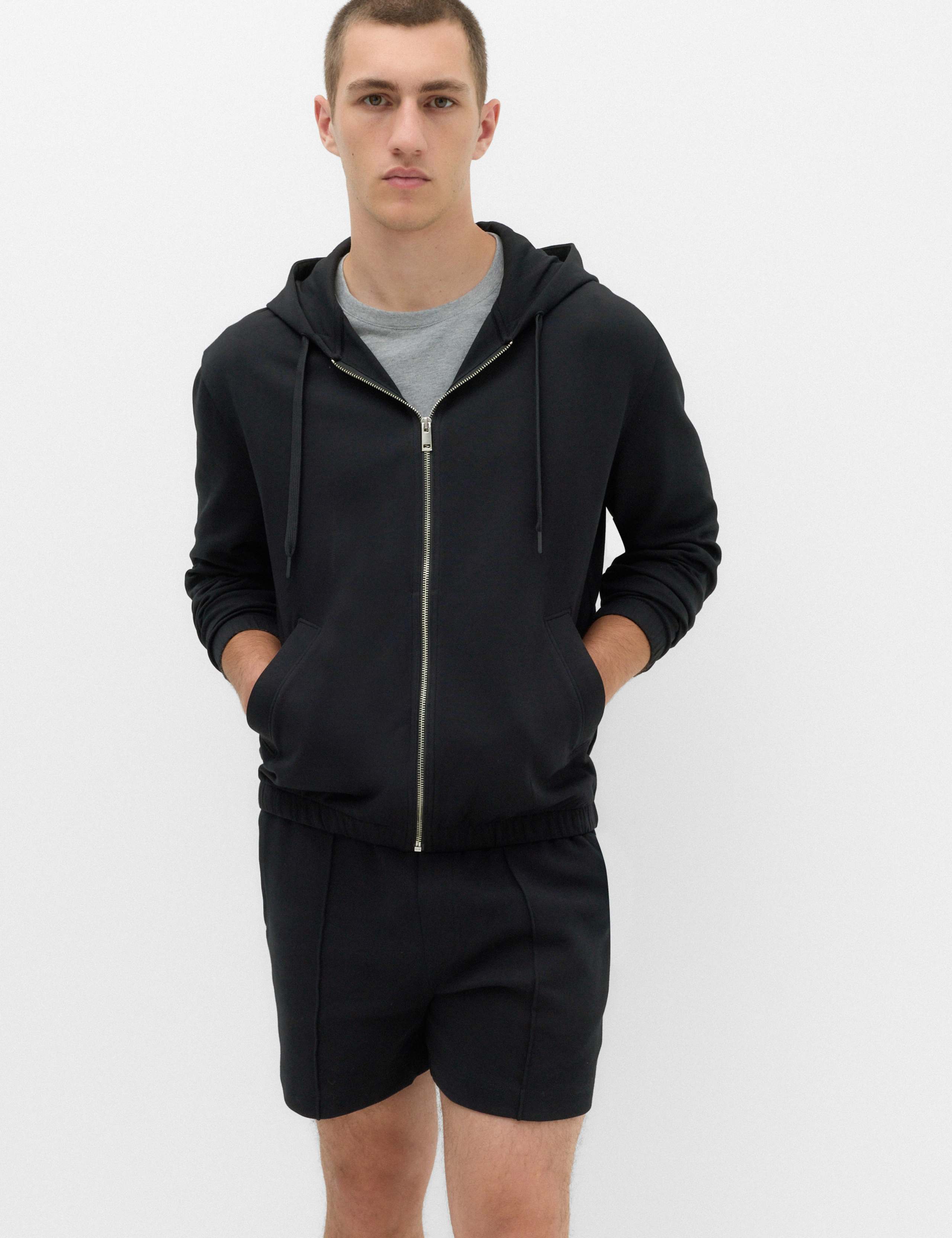 Ultimate Cotton Rich Zip Up Hoodie 1 of 5