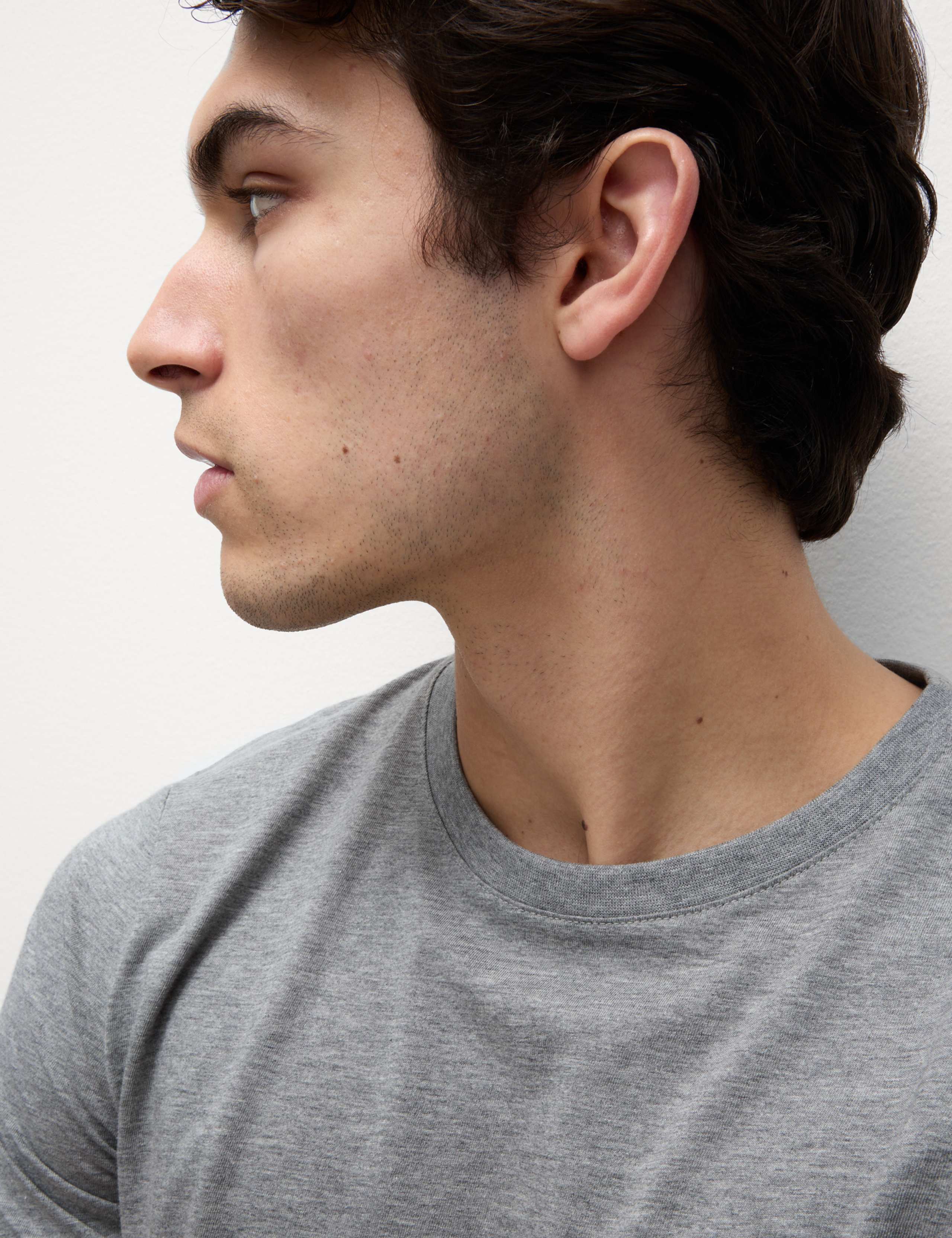 5pk Pure Cotton Crew Neck T-Shirts 4 of 4