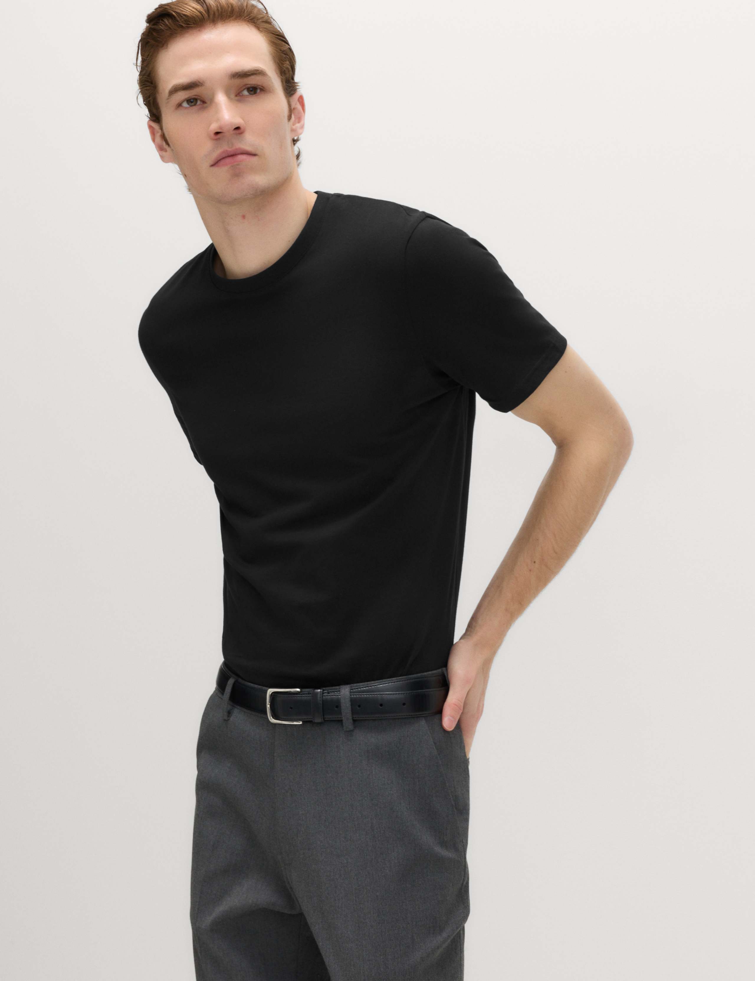 5 Pack Pure Cotton Crew Neck T-Shirts 5 of 5