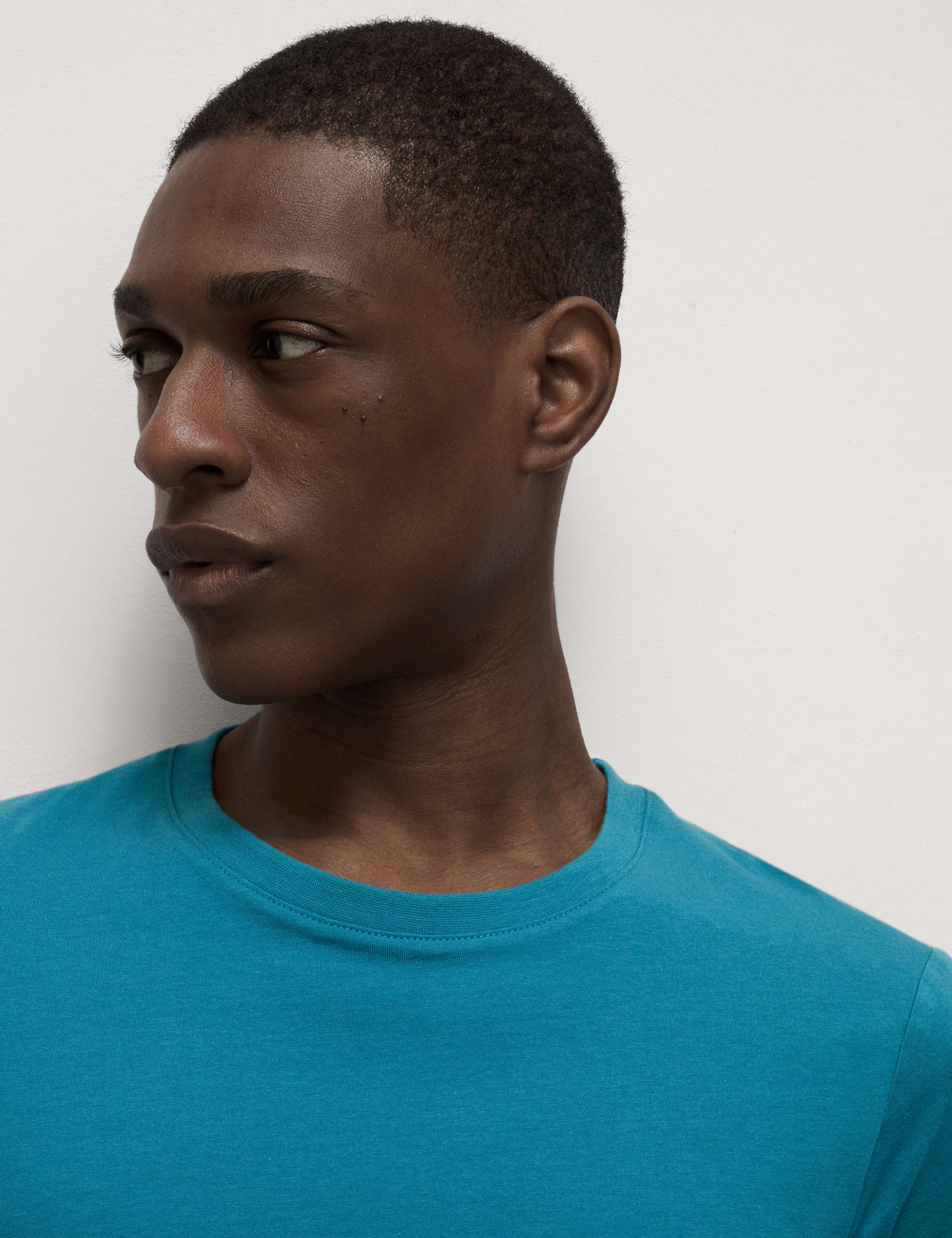 7 Pack Pure Cotton Crew Neck T-Shirts 4 of 5