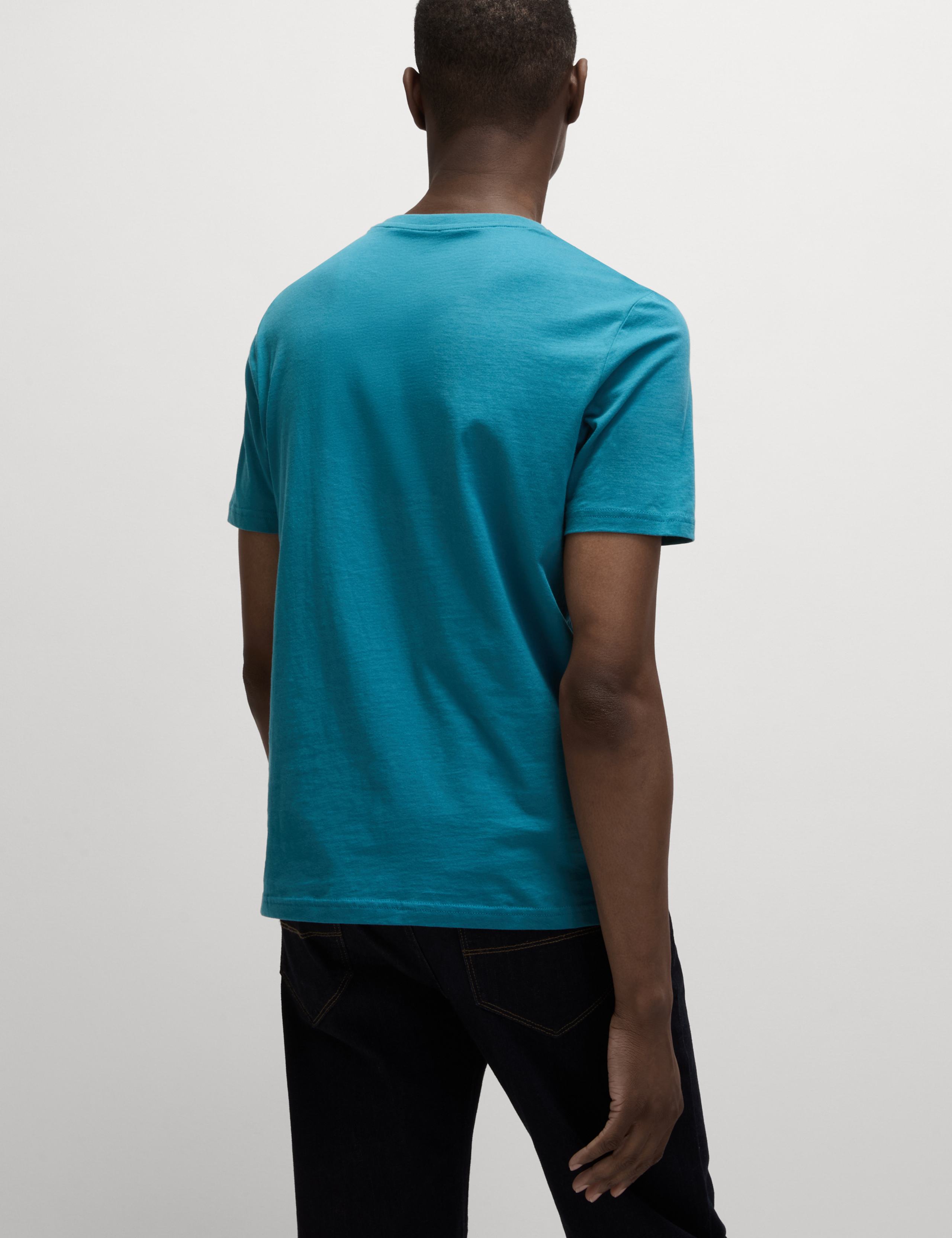 7 Pack Pure Cotton Crew Neck T-Shirts 5 of 5