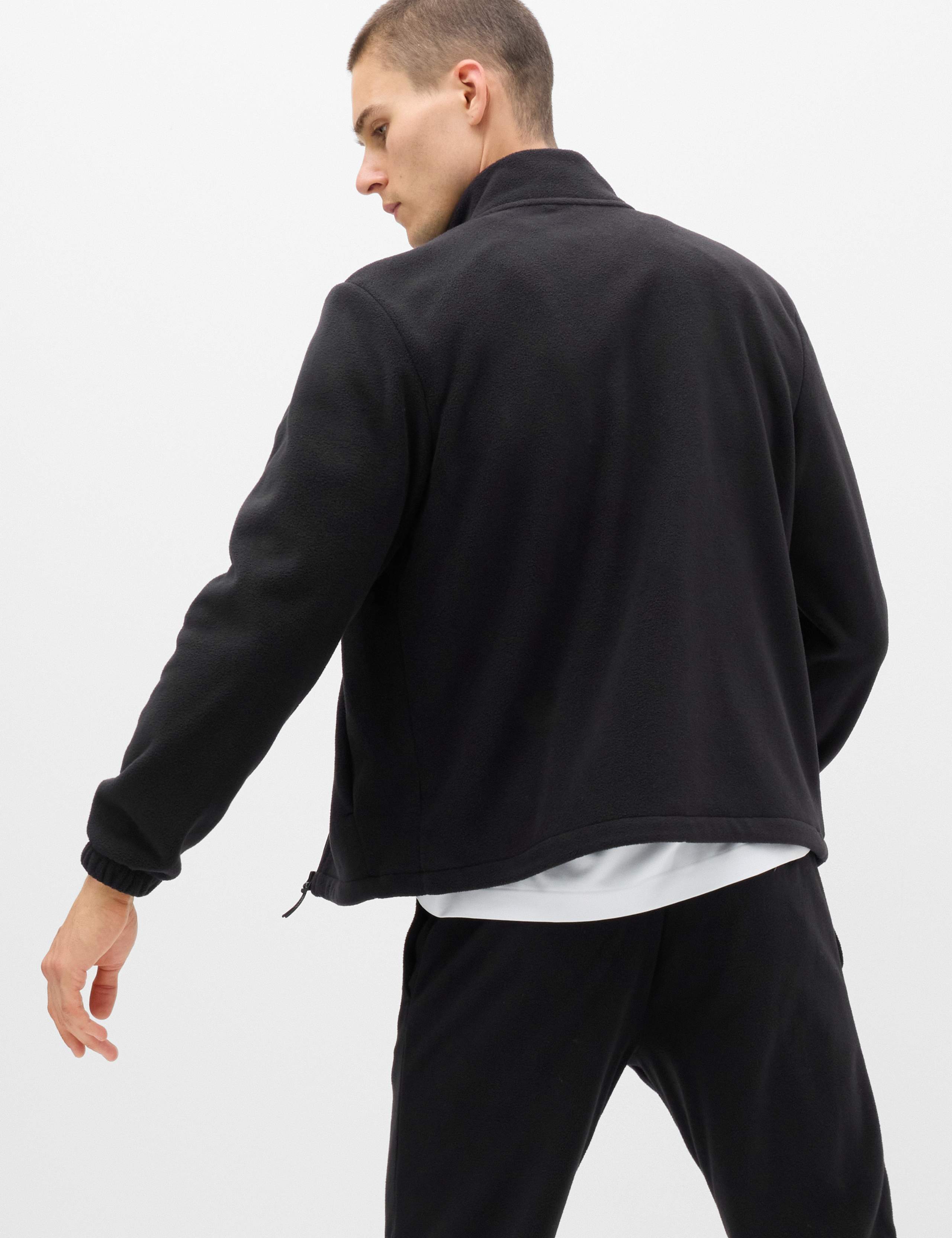 Funnel Neck Long Sleeve Micro Fleece 5 of 7