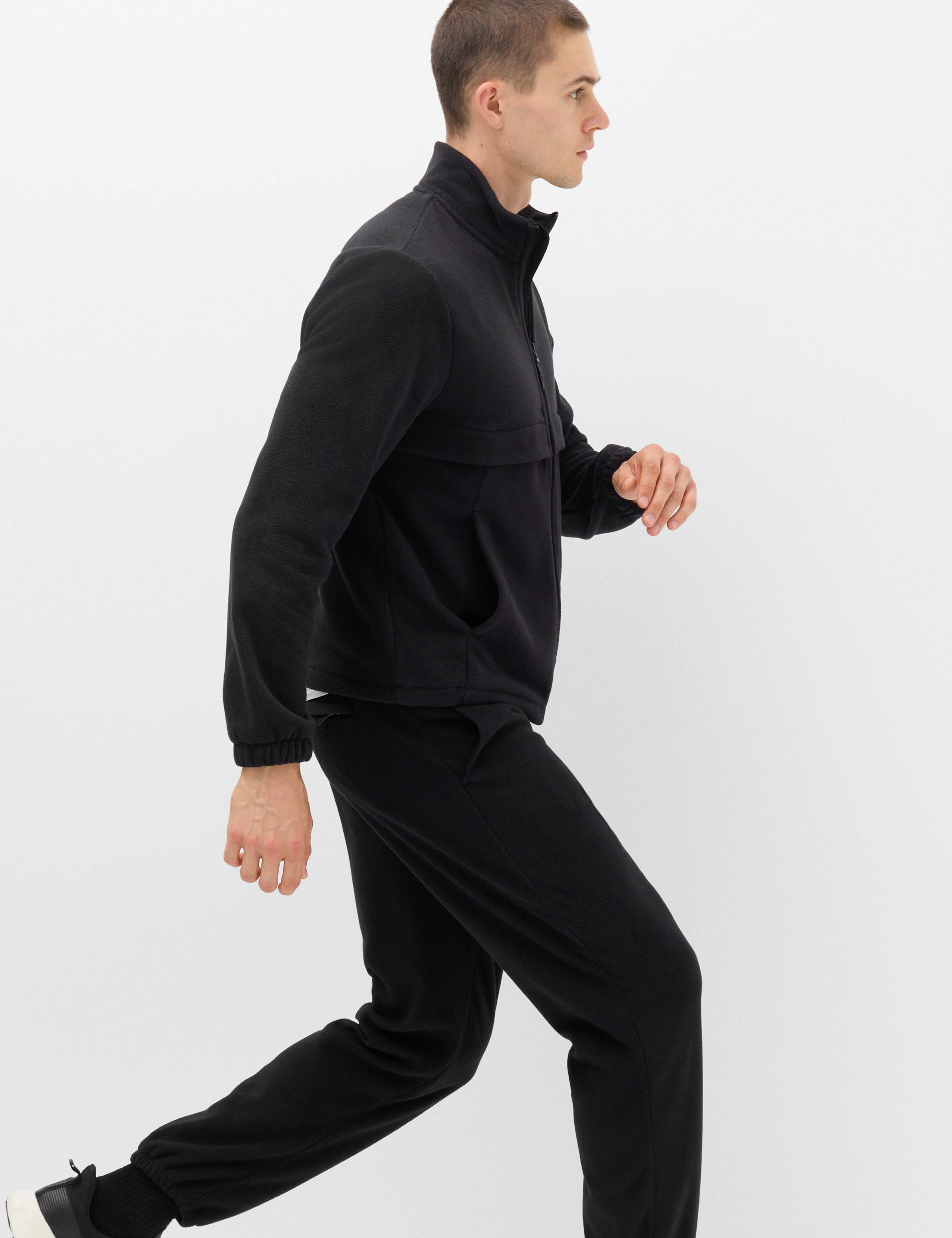 Funnel Neck Long Sleeve Micro Fleece 6 of 7