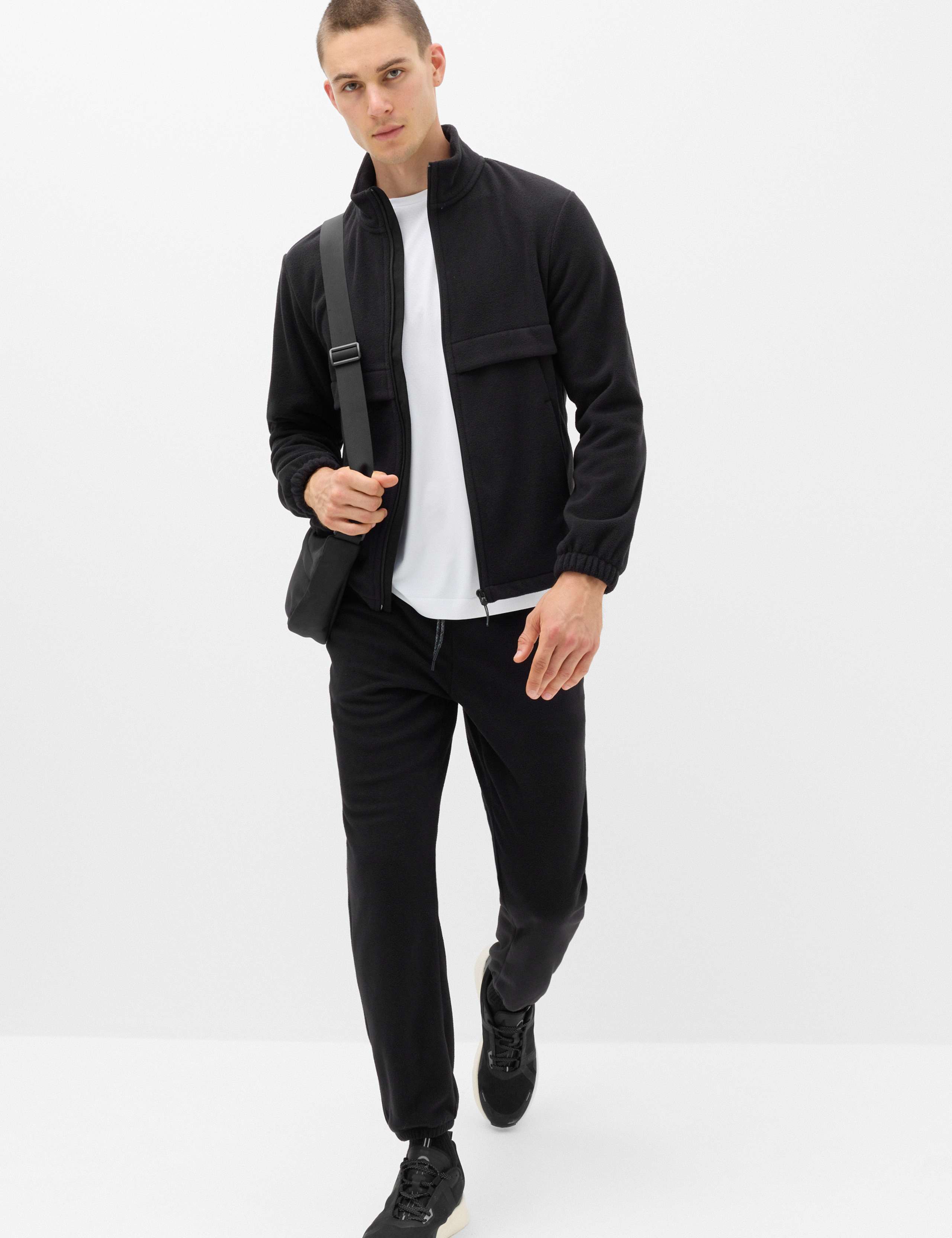 Funnel Neck Long Sleeve Micro Fleece 7 of 7
