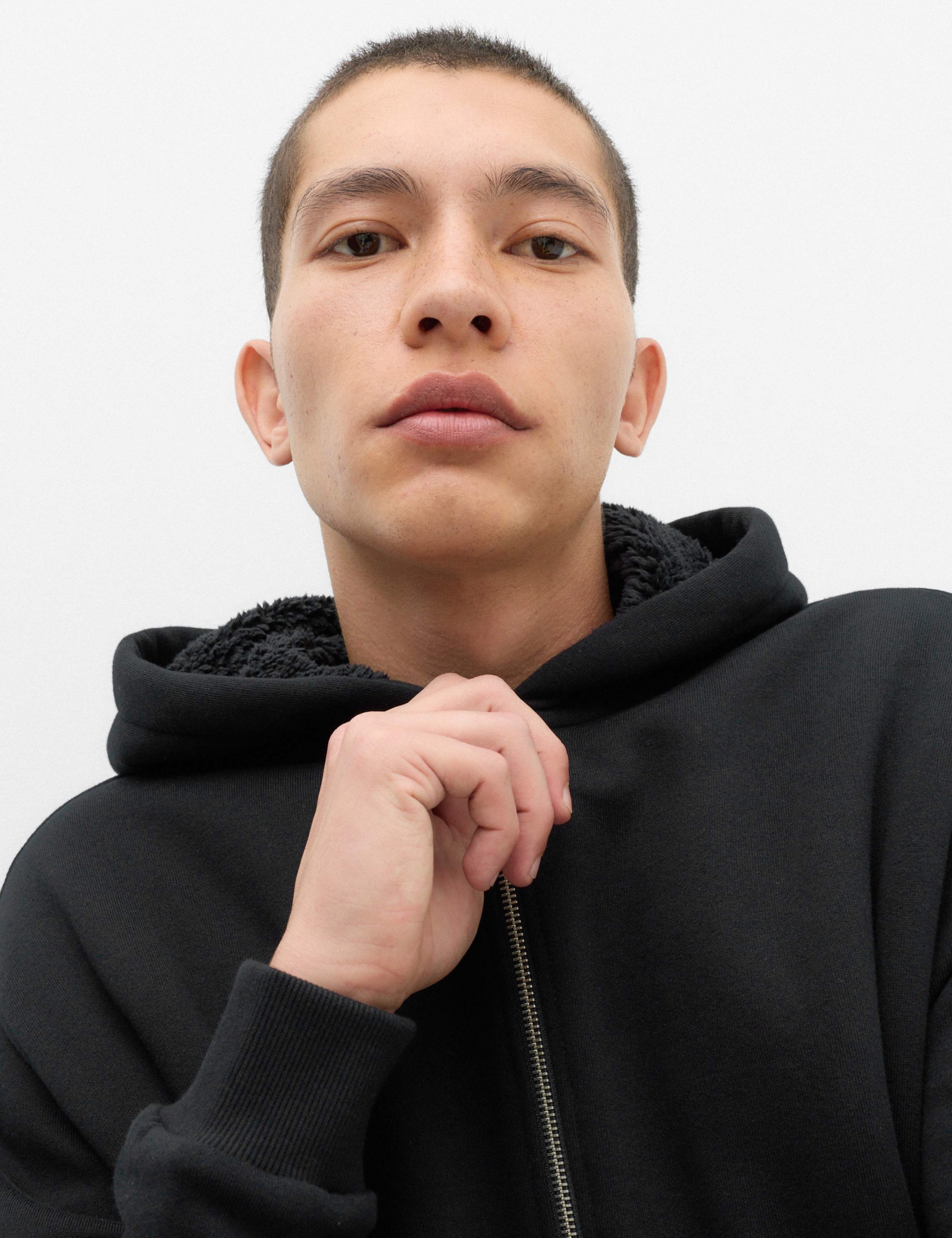 Fleece Lined Long Sleeve Zip Up Hoodie 3 of 7