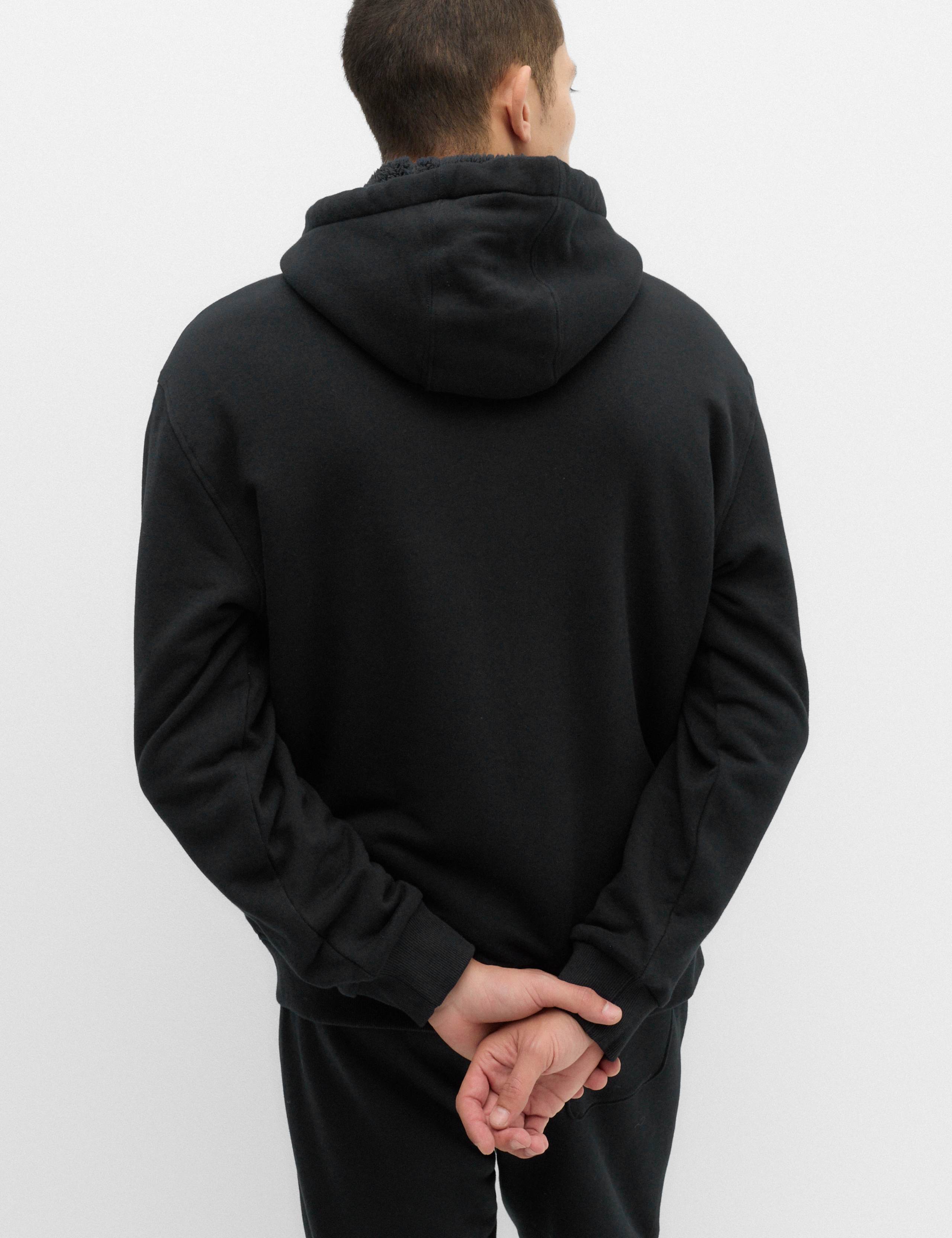 Fleece Lined Long Sleeve Zip Up Hoodie 5 of 7
